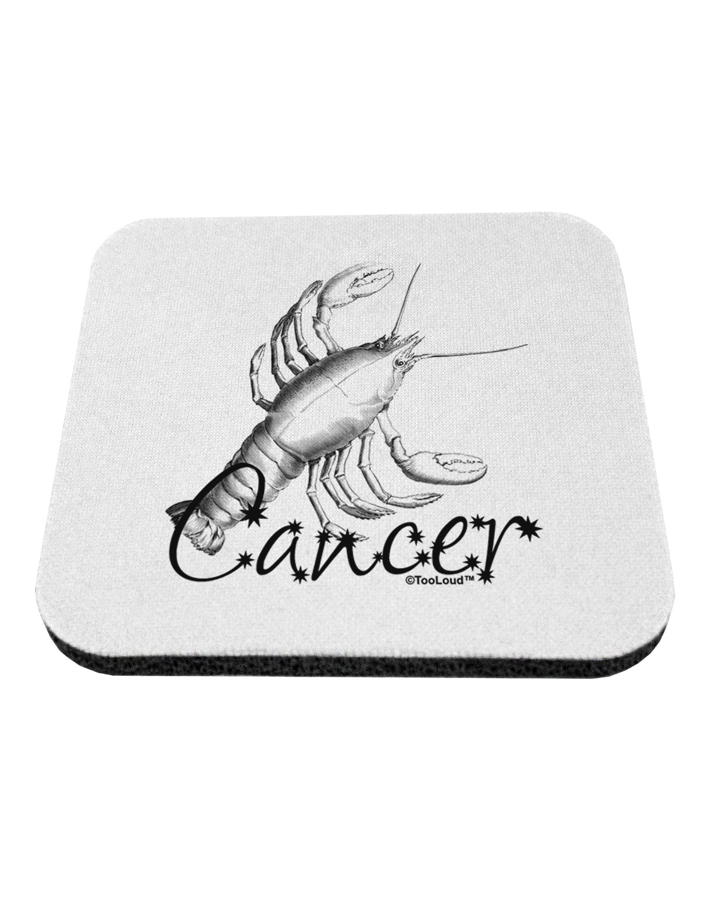 Cancer Illustration Coaster-Coasters-TooLoud-White-Davson Sales