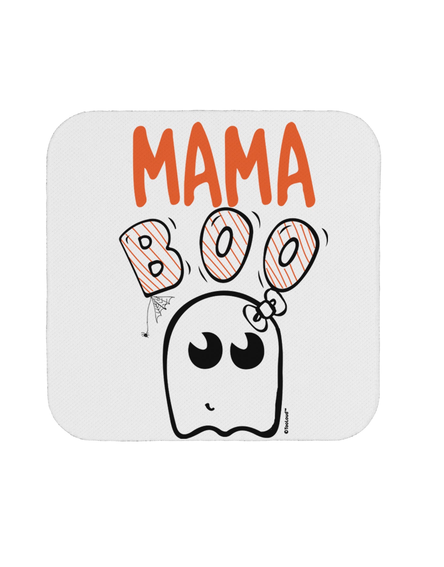 TooLoud Mama Boo Ghostie Coaster-Coasters-TooLoud-1 Piece-Davson Sales
