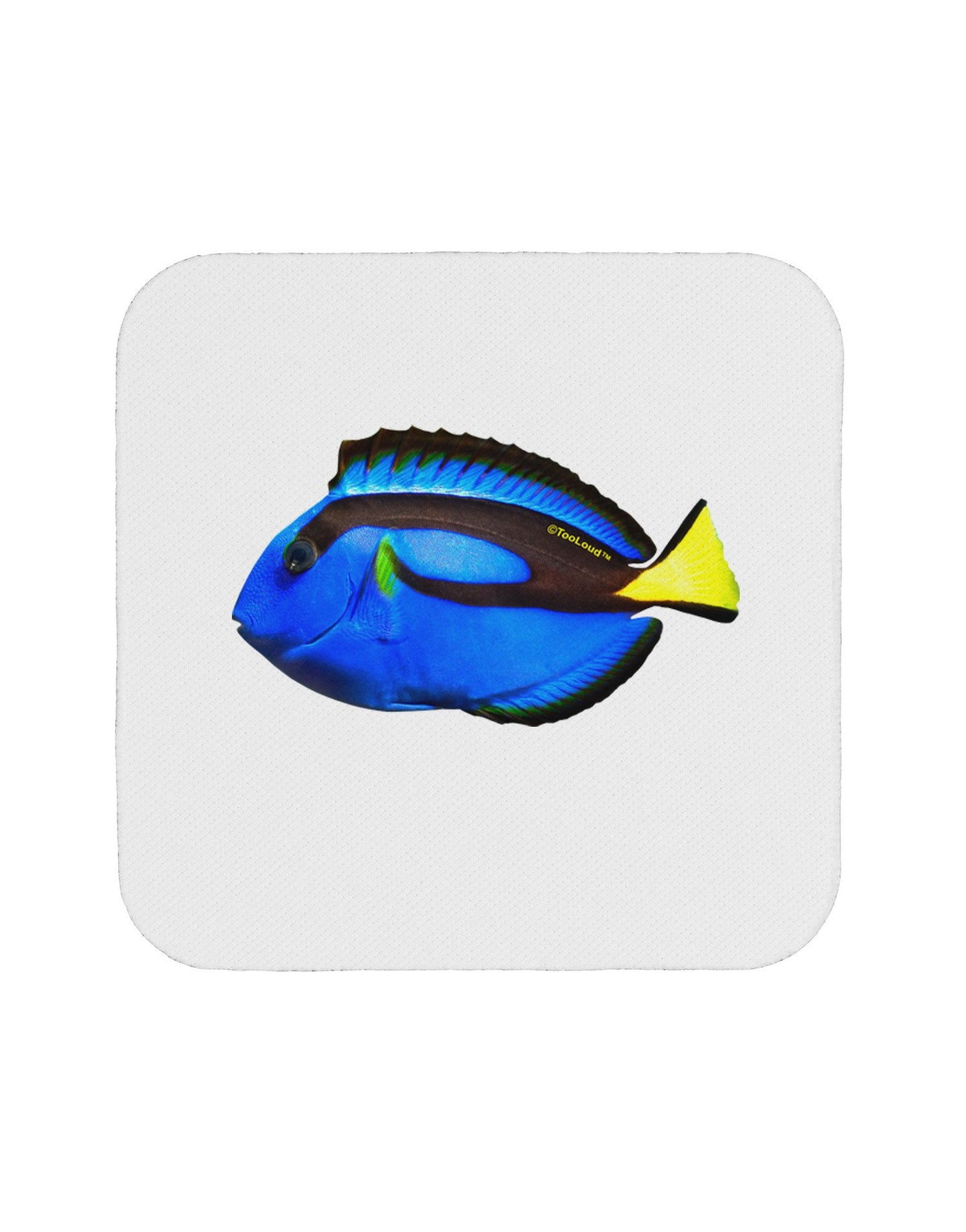 Blue Tang Fish Coaster-Coasters-TooLoud-12-Davson Sales