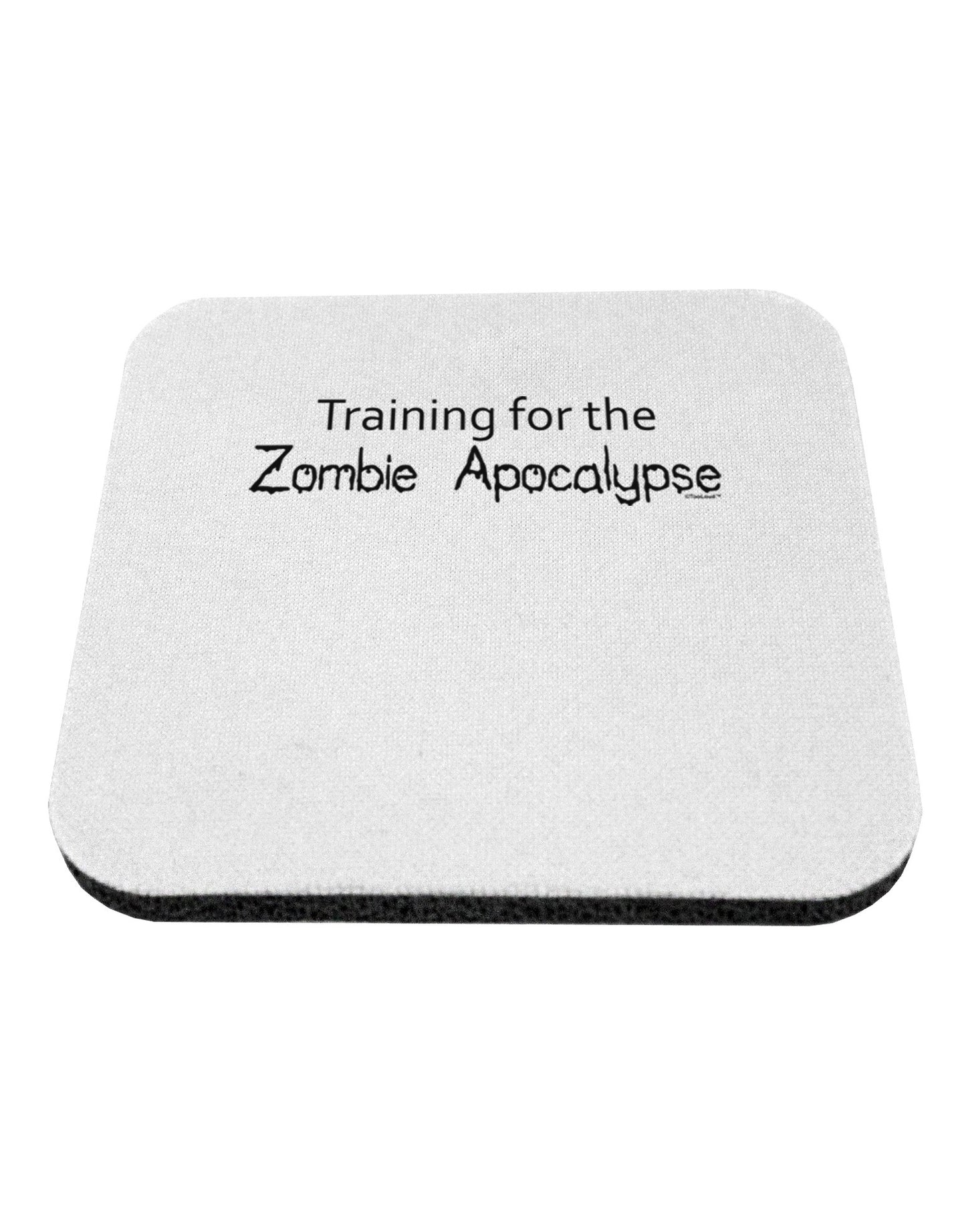 Training for the Zombie Apocalypse Coaster-Coasters-TooLoud-White-Davson Sales
