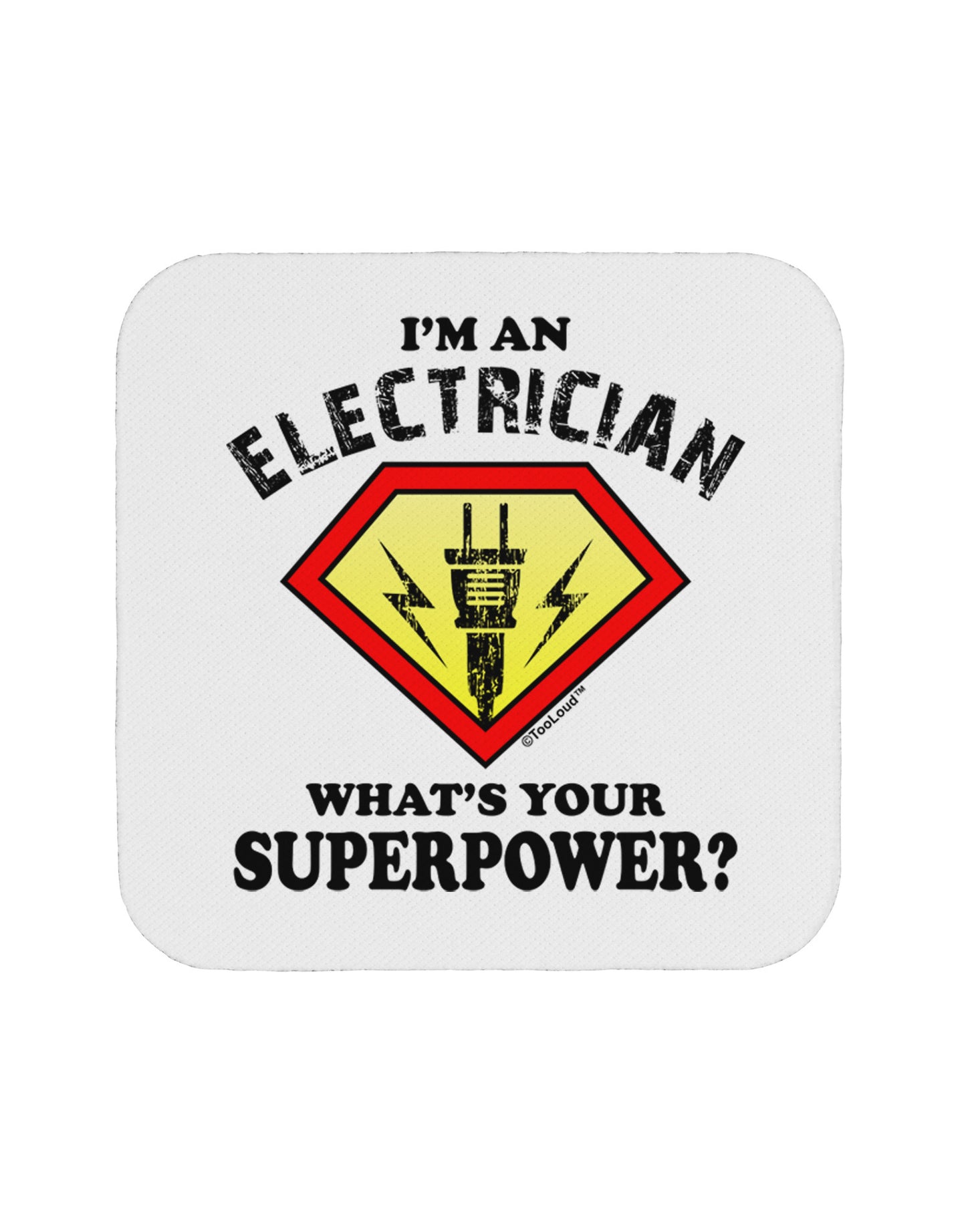 Electrician - Superpower Coaster-Coasters-TooLoud-1-Davson Sales