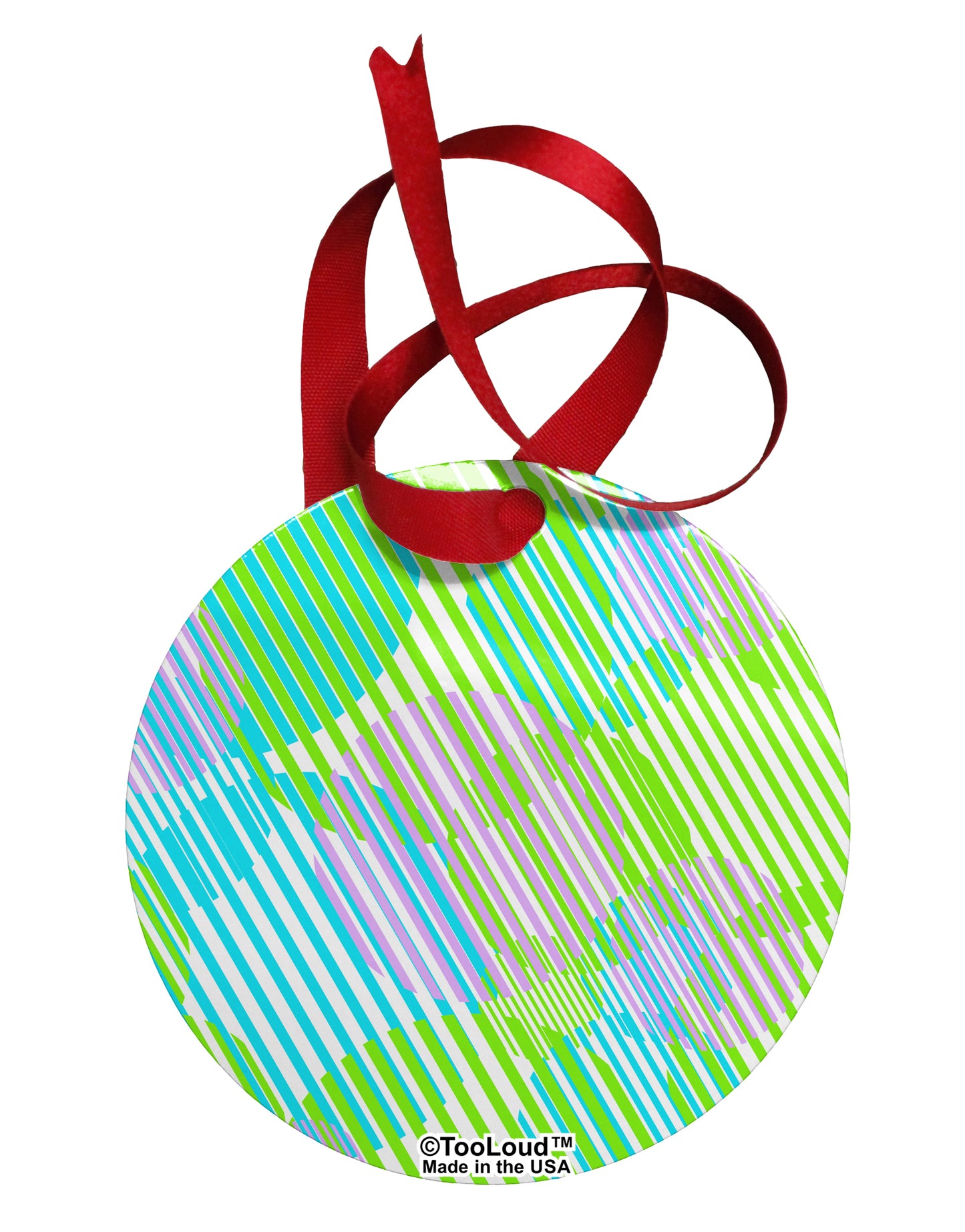 Geometric Circles Pattern AOP 10 InchRound Wall Clock All Over Print by TooLoud-Wall Clock-TooLoud-White-Davson Sales