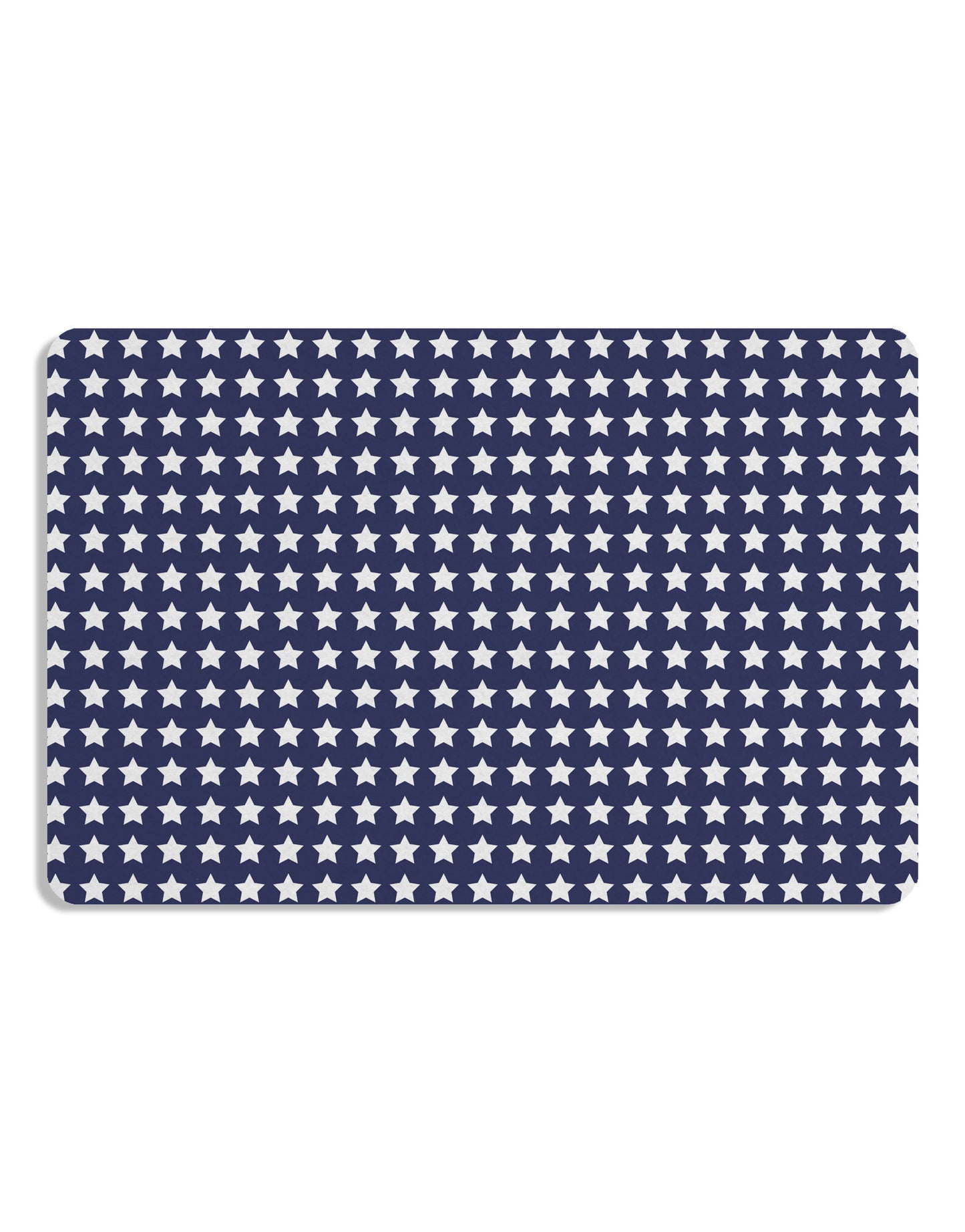 Americana Stars Pattern Placemat All Over Print Set of 4 Placemats-Placemat-TooLoud-White-Davson Sales