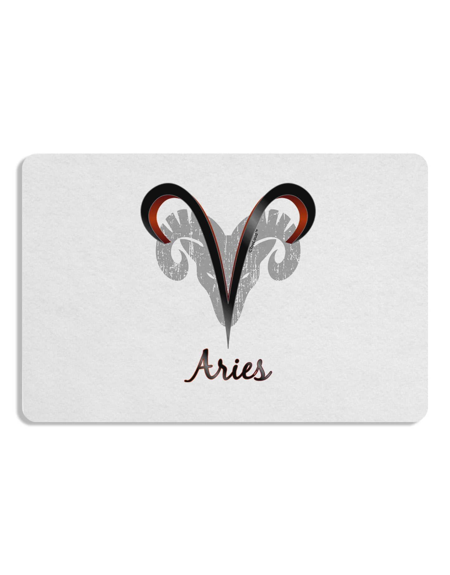 Aries Symbol Placemat Set of 4 Placemats-Placemat-TooLoud-White-Davson Sales