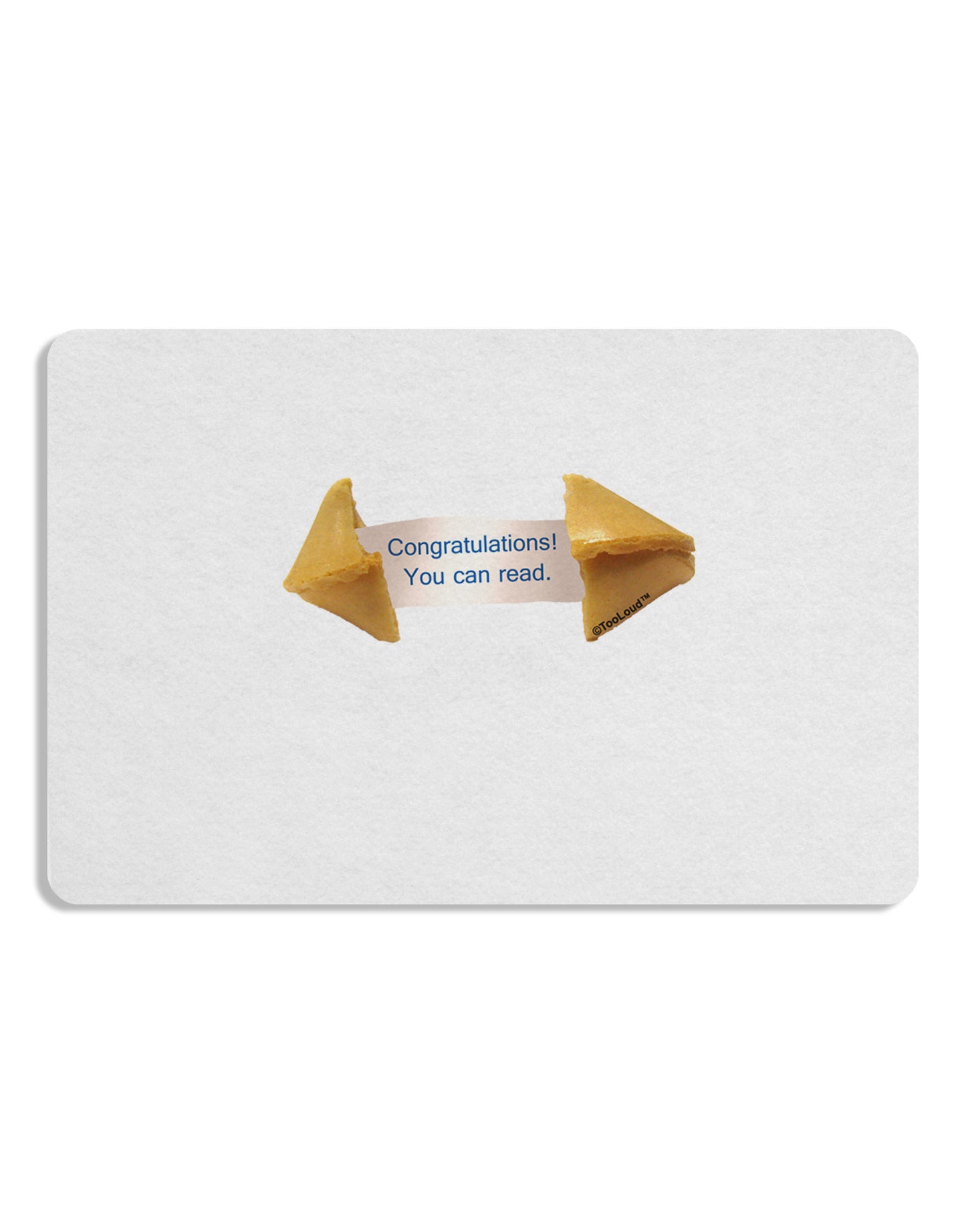 Sarcastic Fortune Cookie Placemat Set of 4 Placemats-Placemat-TooLoud-White-Davson Sales