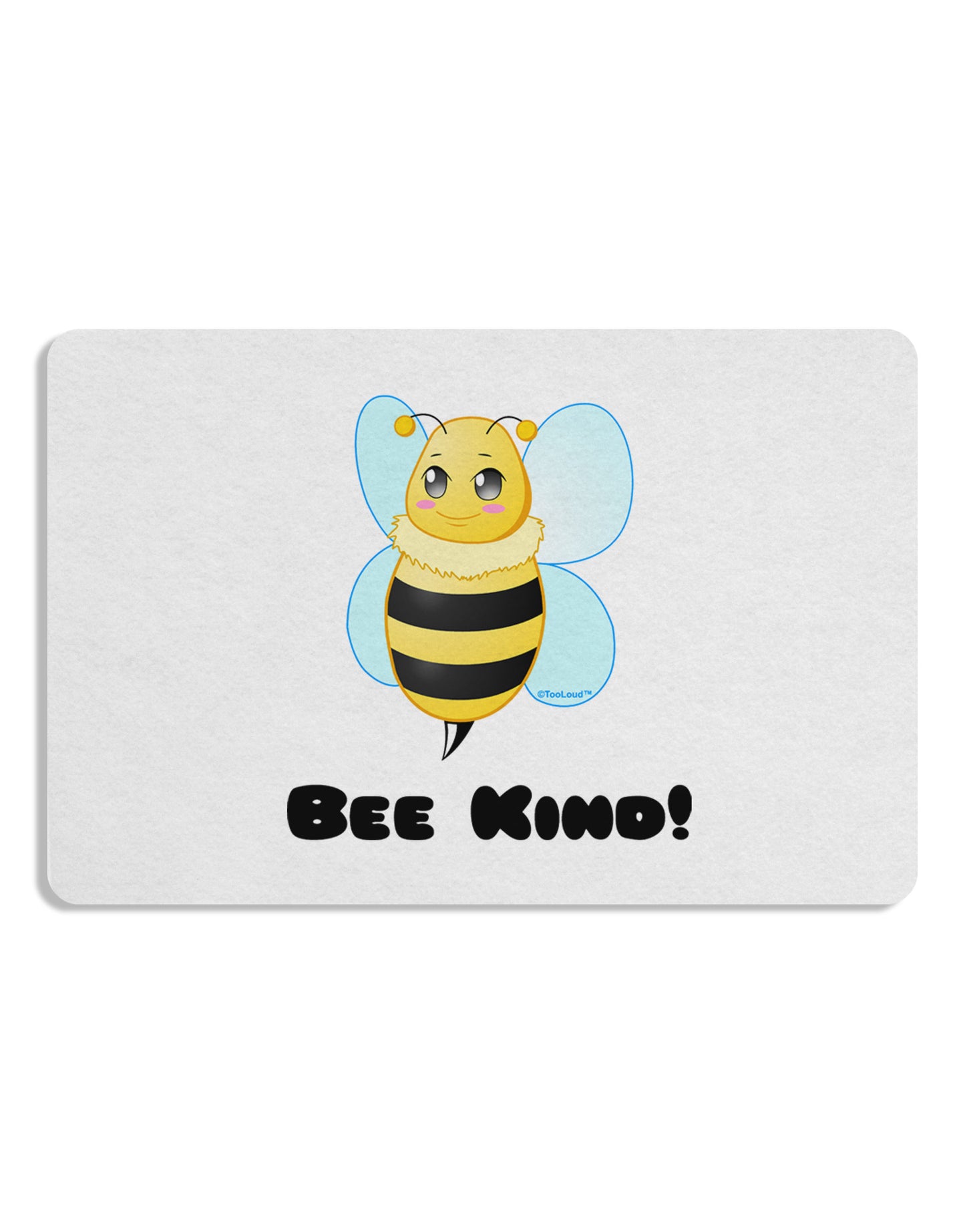 Bee Kind Placemat Set of 4 Placemats-Placemat-TooLoud-White-Davson Sales
