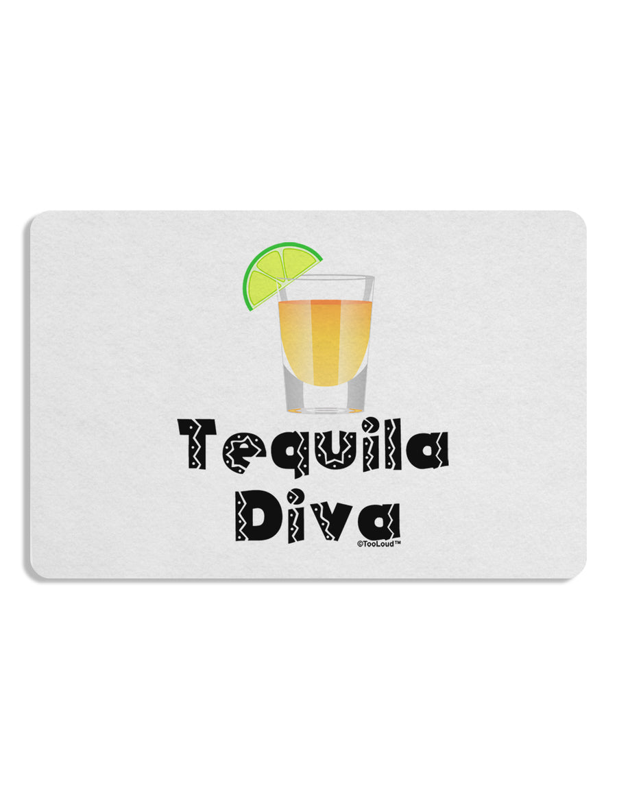 Tequila Diva - Cinco de Mayo Design Placemat by TooLoud Set of 4 Placemats-Placemat-TooLoud-White-Davson Sales