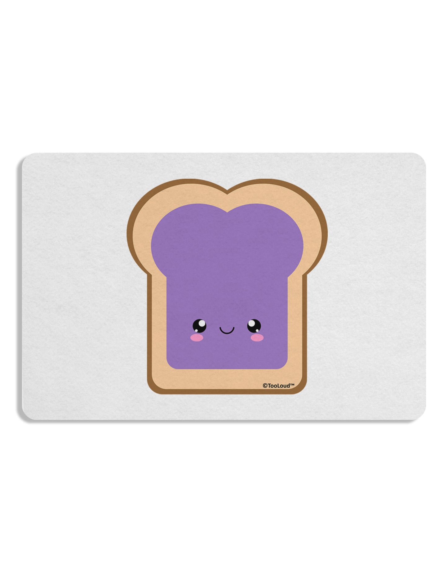 Cute Matching Design - PB and J - Jelly Placemat by TooLoud Set of 4 Placemats-Placemat-TooLoud-White-Davson Sales
