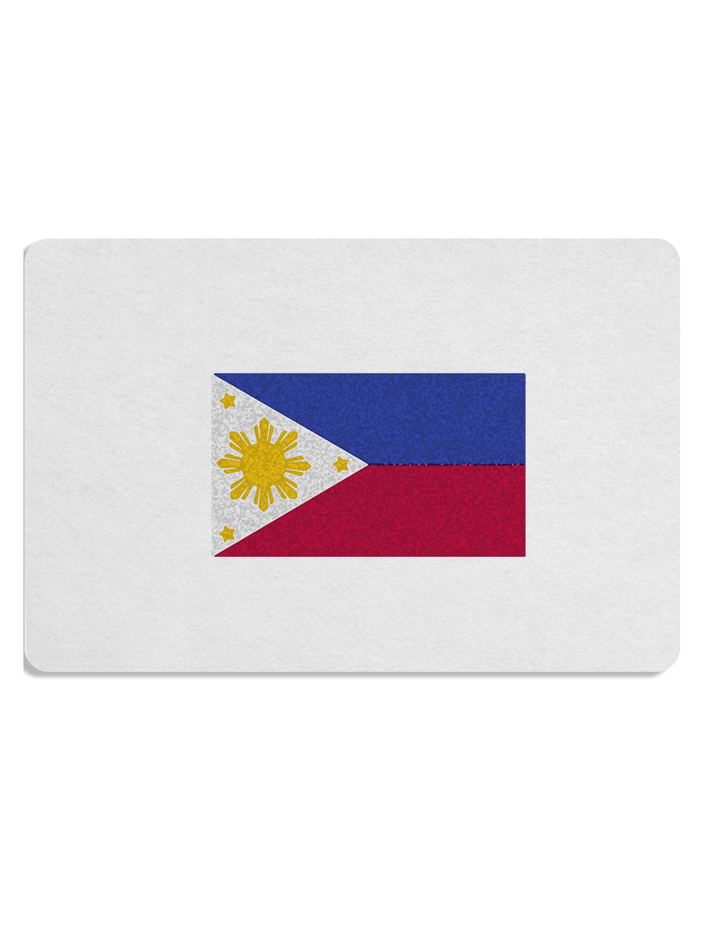TooLoud Distressed Philippines Flag Placemat Pack of 4-Placemat-TooLoud-Davson Sales