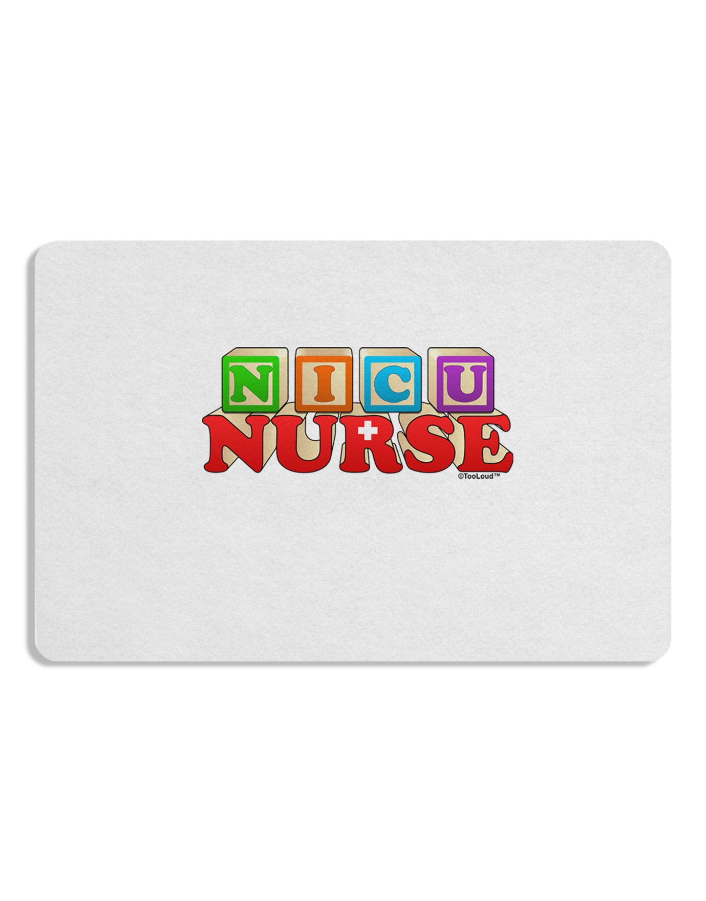 Nicu Nurse Placemat Set of 4 Placemats-Placemat-TooLoud-White-Davson Sales