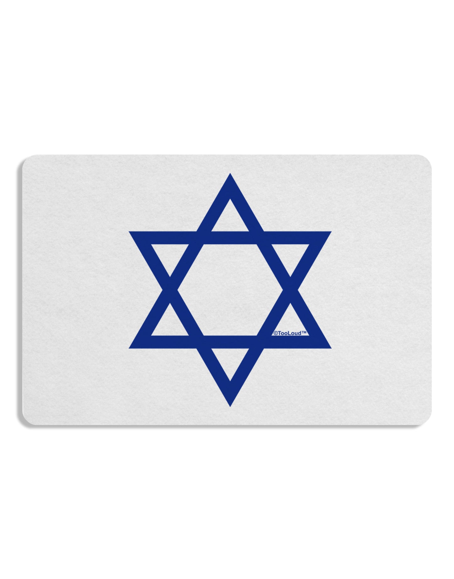 Jewish Star of David Placemat by TooLoud Set of 4 Placemats-Placemat-TooLoud-White-Davson Sales