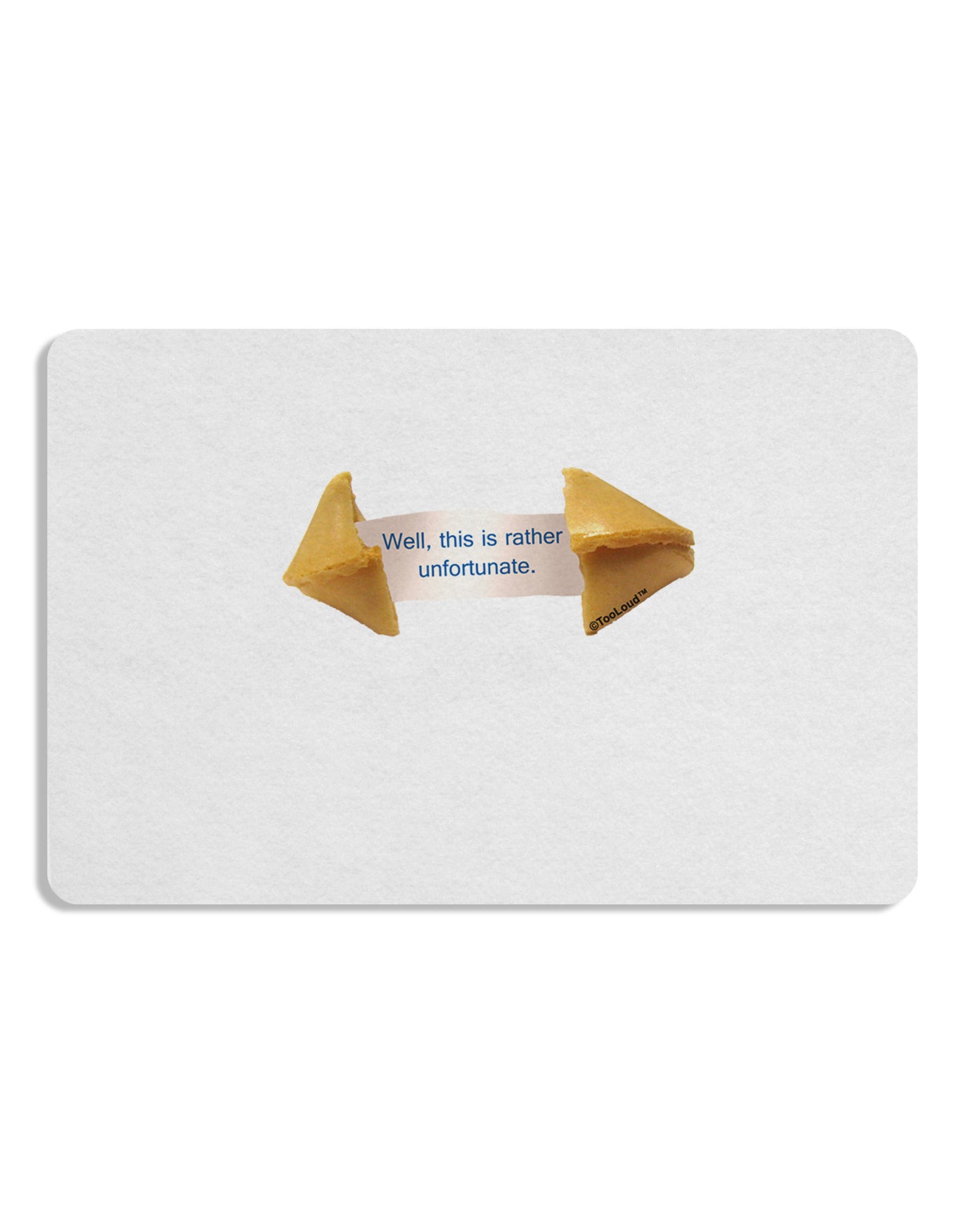 Unfortunate Cookie Placemat Set of 4 Placemats-Placemat-TooLoud-White-Davson Sales