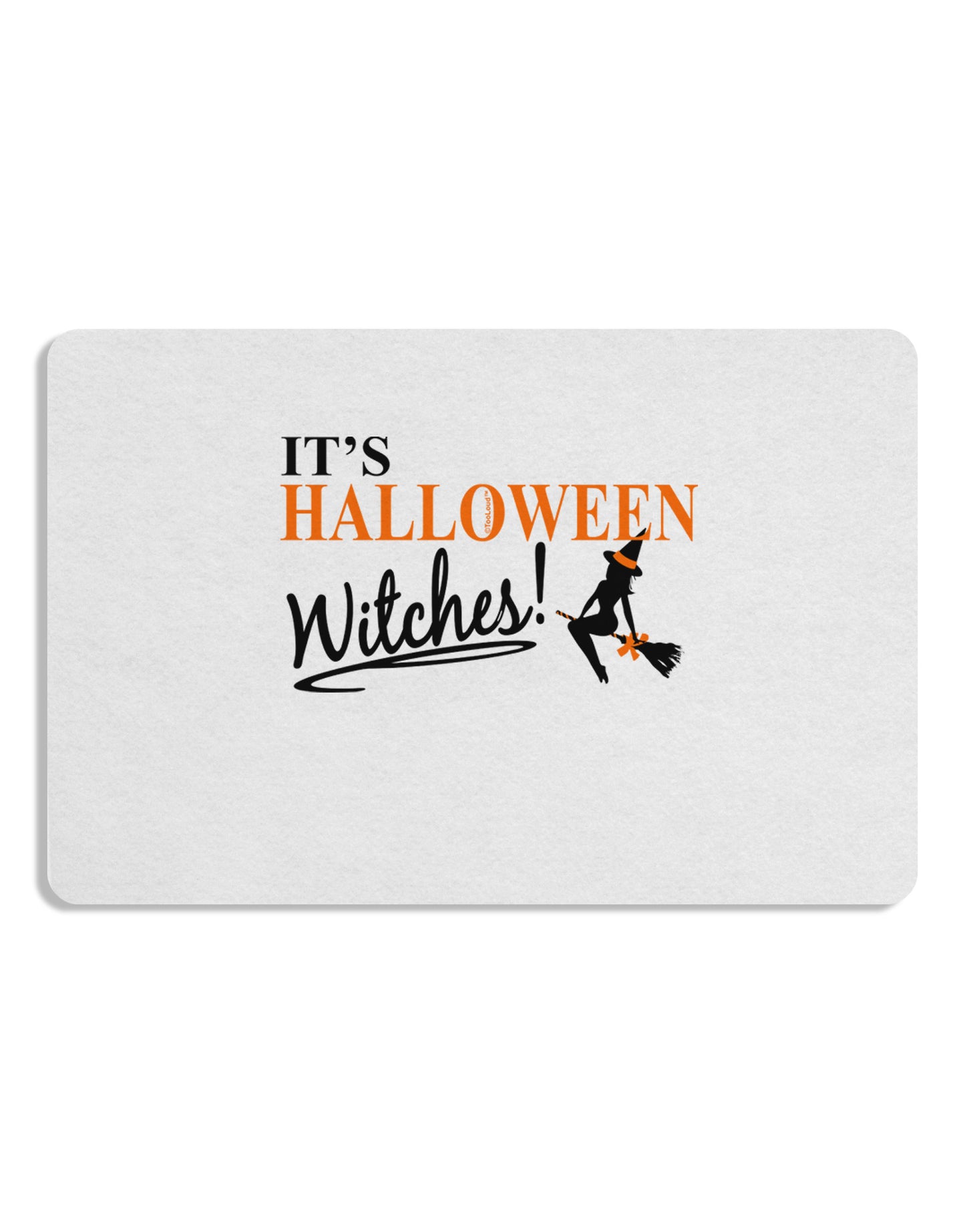 It's Halloween Witches Placemat Set of 4 Placemats-Placemat-TooLoud-White-Davson Sales