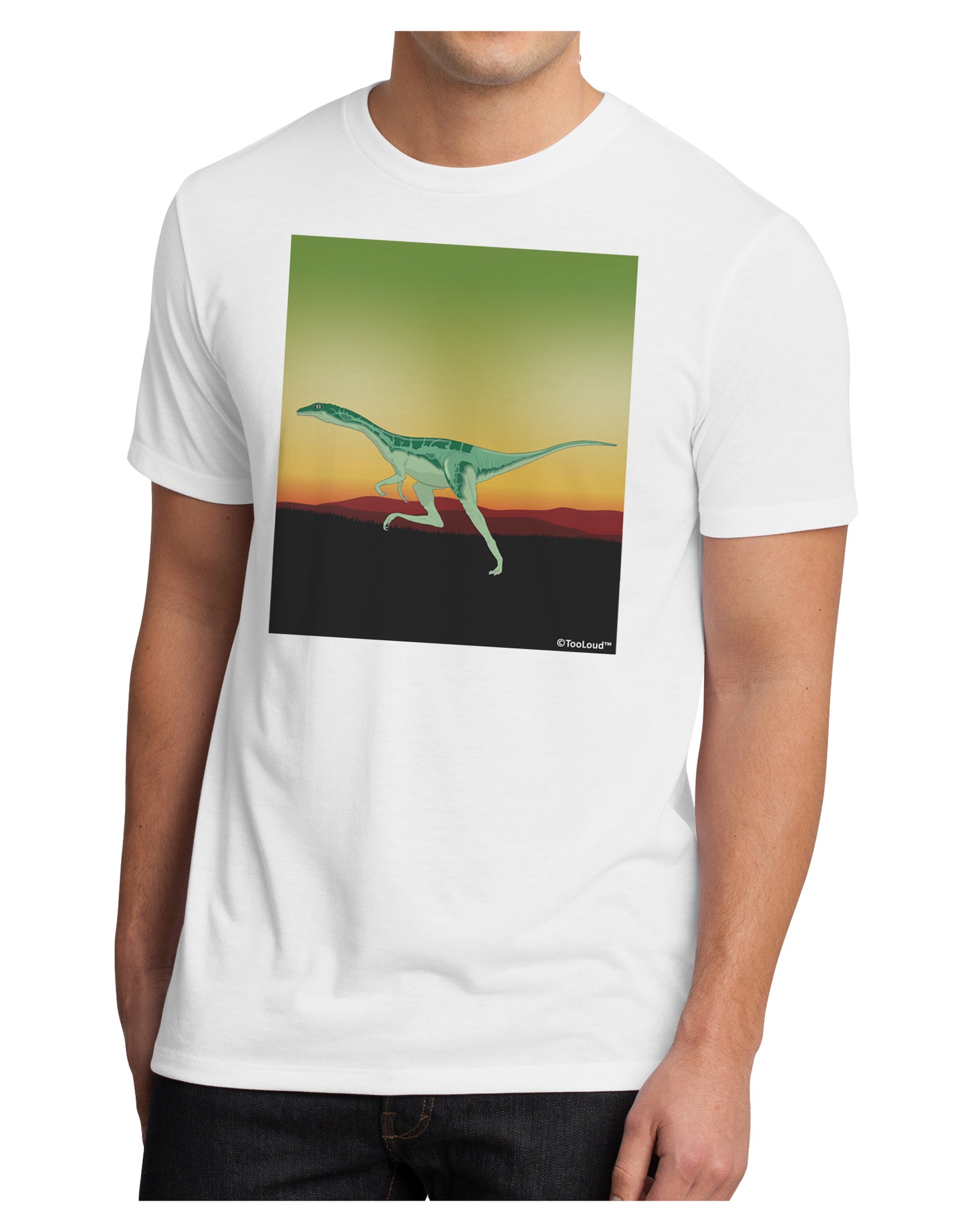 Ornithomimus Velox - Without Name Men's Sublimate Tee by TooLoud-TooLoud-White-Small-Davson Sales