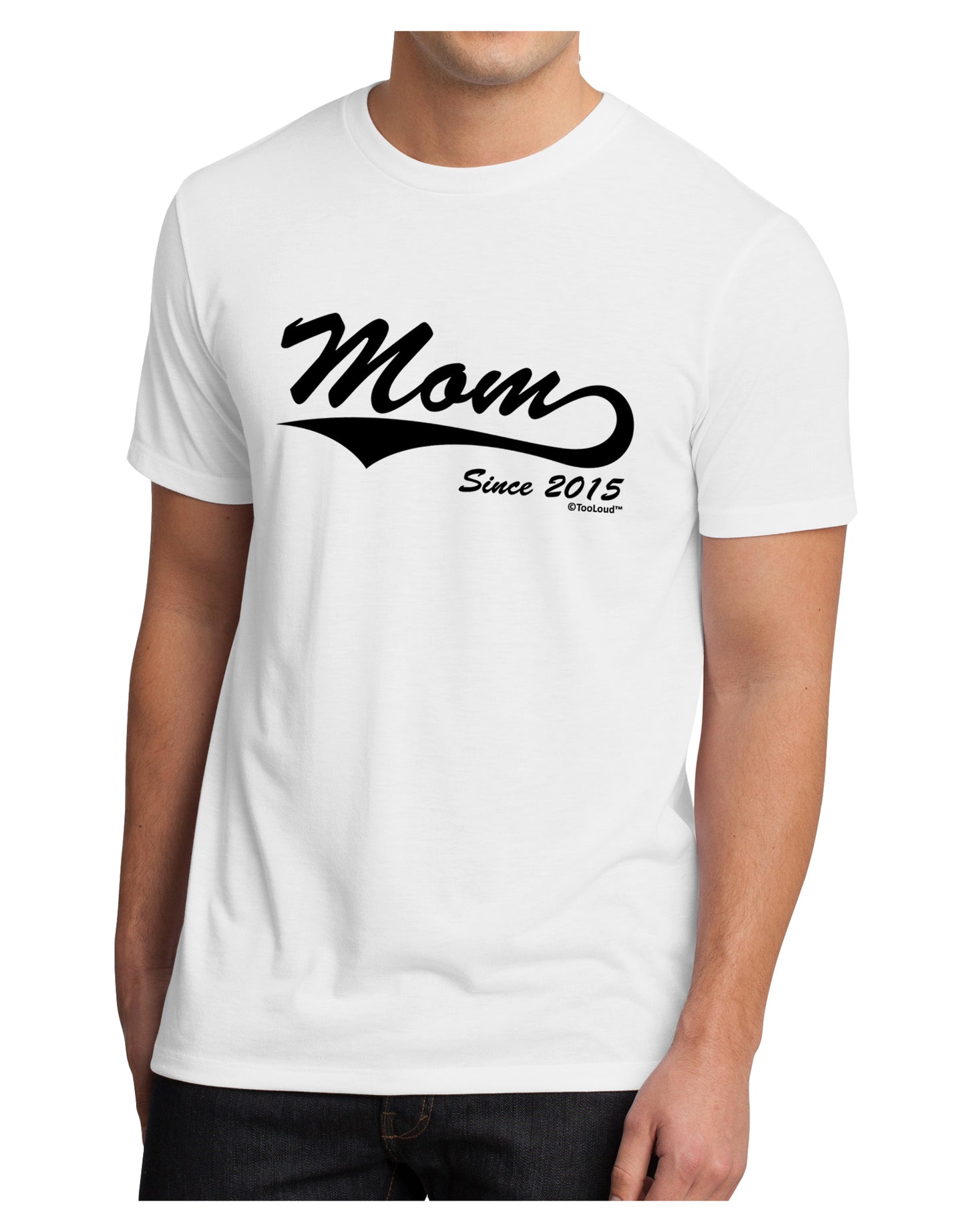 Mom Since (Your Year Personalized) Design Men's Sublimate Tee by TooLoud-TooLoud-White-Small-Davson Sales