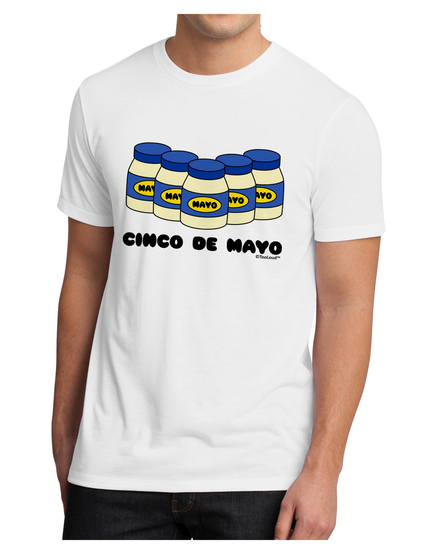 Cinco de Mayo - 5 Mayo Jars Men's Sublimate Tee by TooLoud-TooLoud-White-Small-Davson Sales