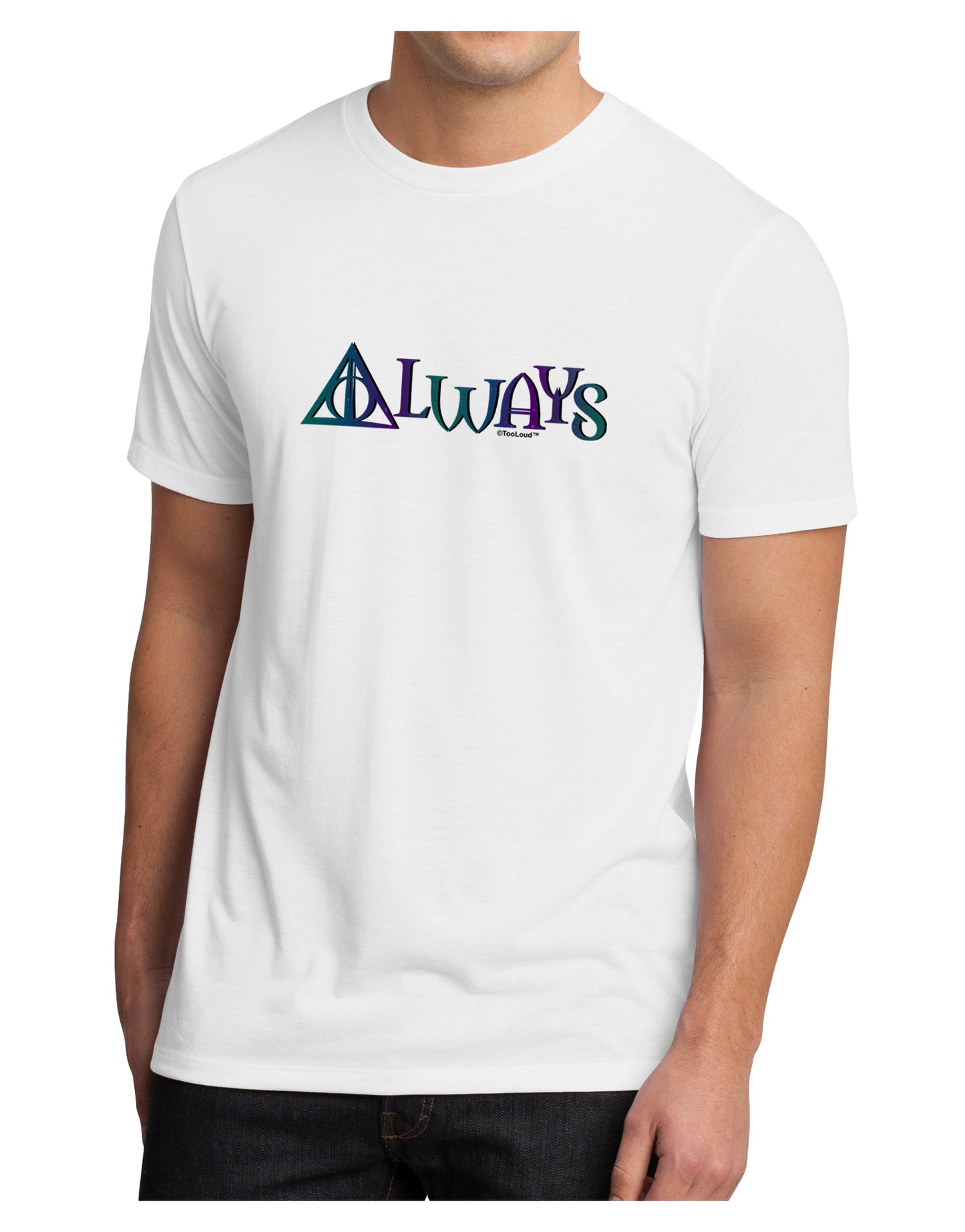 Always Magic Symbol Men's Sublimate Tee by TooLoud-TooLoud-White-Small-Davson Sales