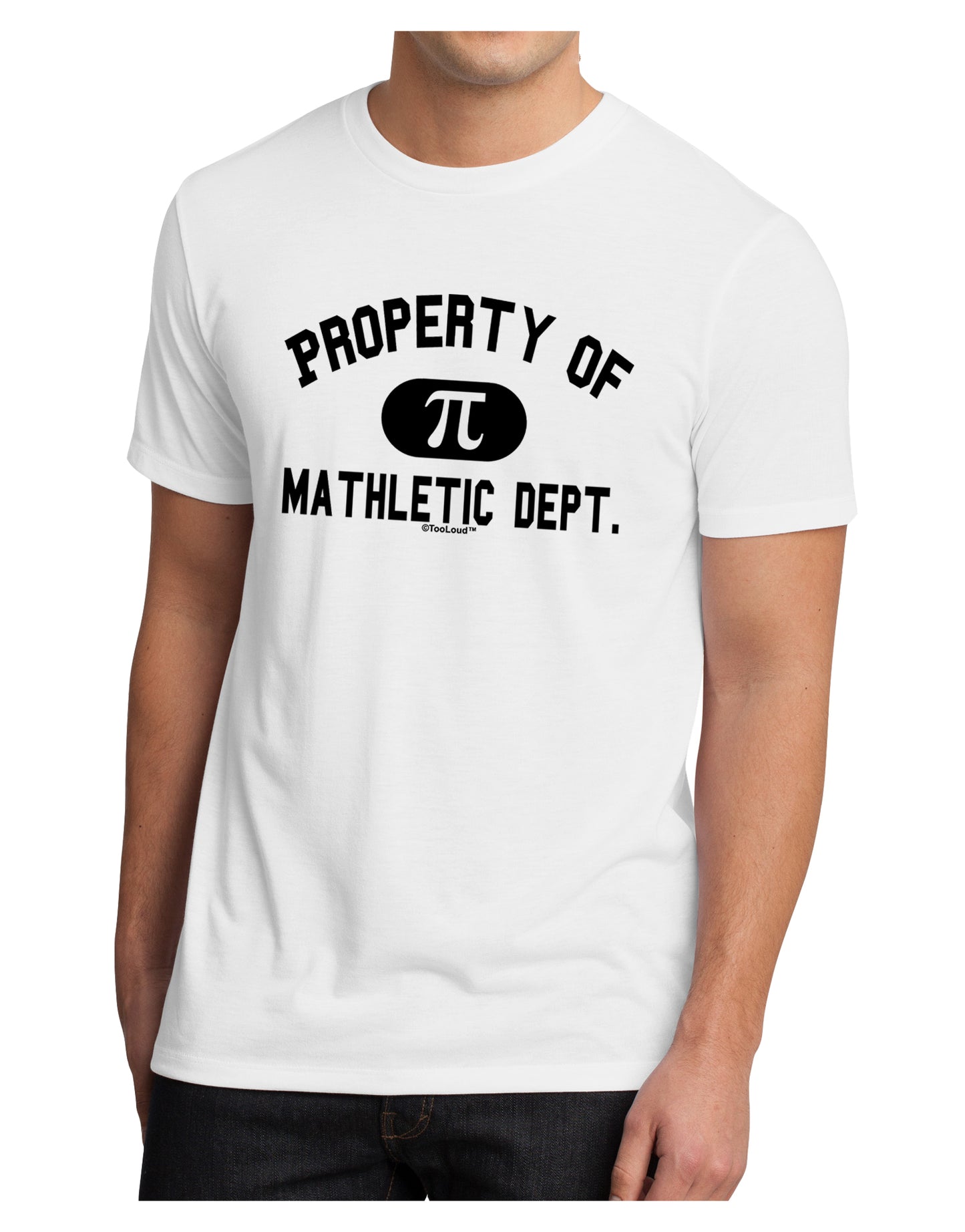 Mathletic Department Men's Sublimate Tee by TooLoud-TooLoud-White-Small-Davson Sales