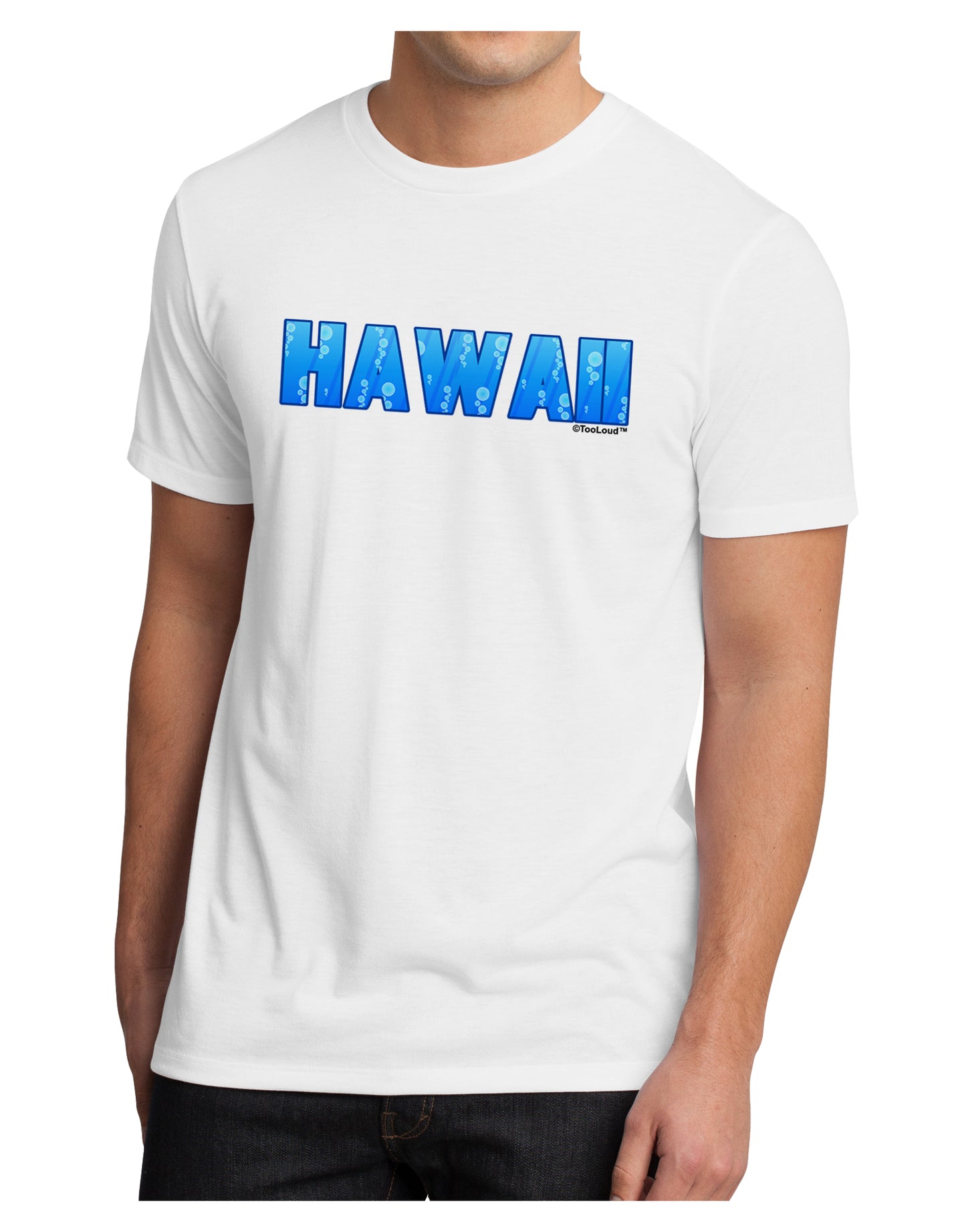 Hawaii Ocean Bubbles Men's Sublimate Tee by TooLoud-TooLoud-White-Small-Davson Sales