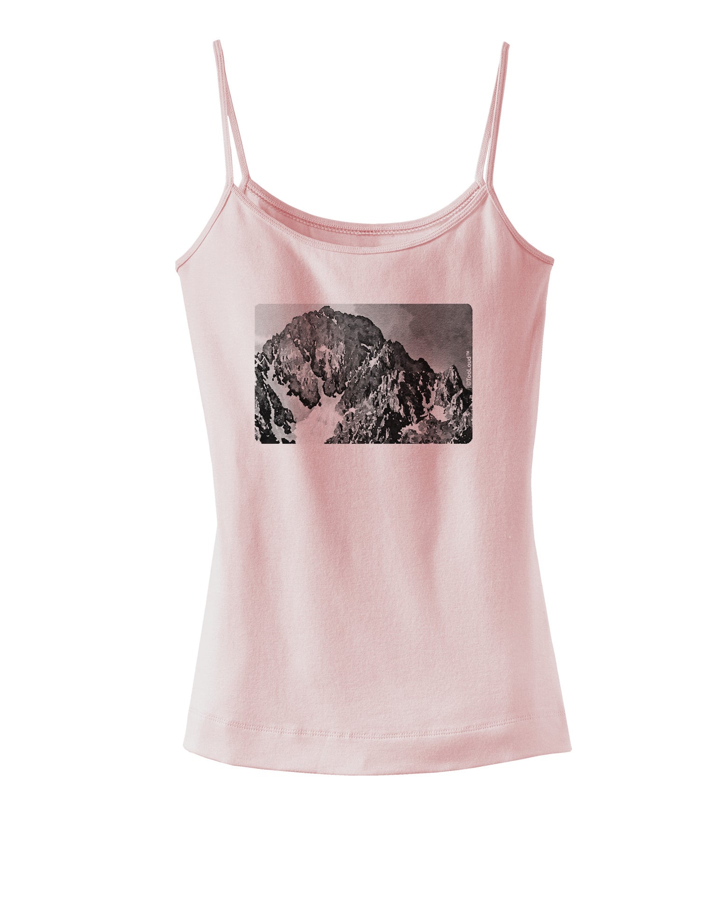 San Juan Mountain Range CO 2 Spaghetti Strap Tank-Womens Spaghetti Strap Tanks-TooLoud-SoftPink-X-Small-Davson Sales