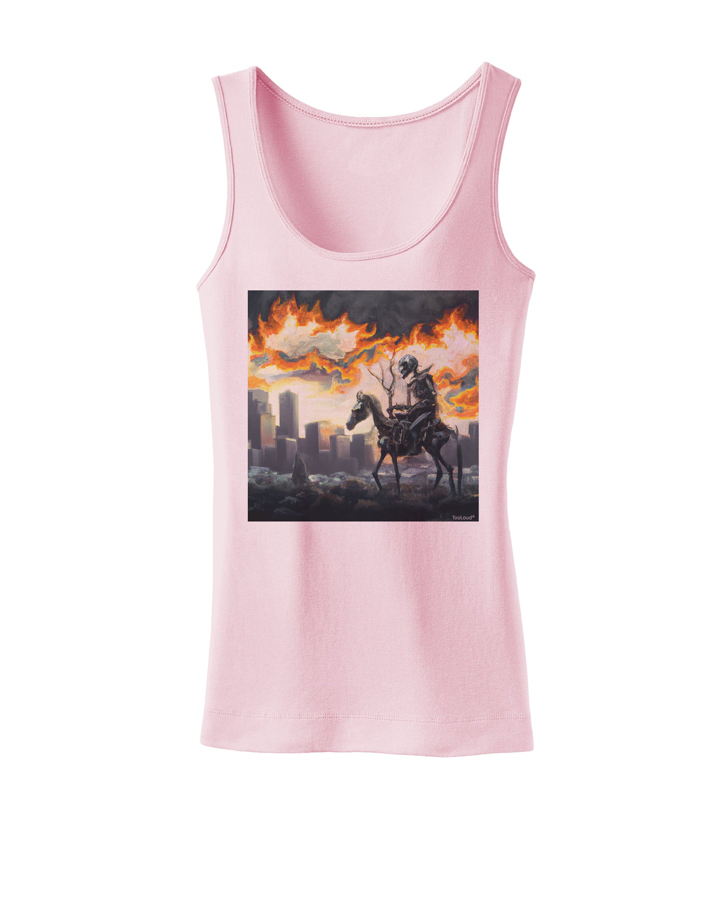 Grimm Reaper Halloween Design Womens Tank Top-Womens-Tanktops-TooLoud-SoftPink-X-Small-Davson Sales