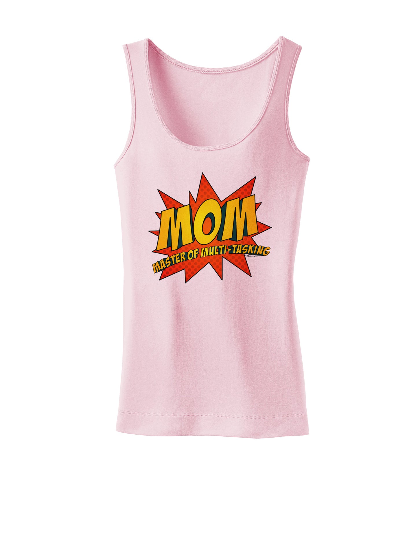 Mom Master Of Multi-tasking Womens Petite Tank Top-TooLoud-SoftPink-X-Small-Davson Sales