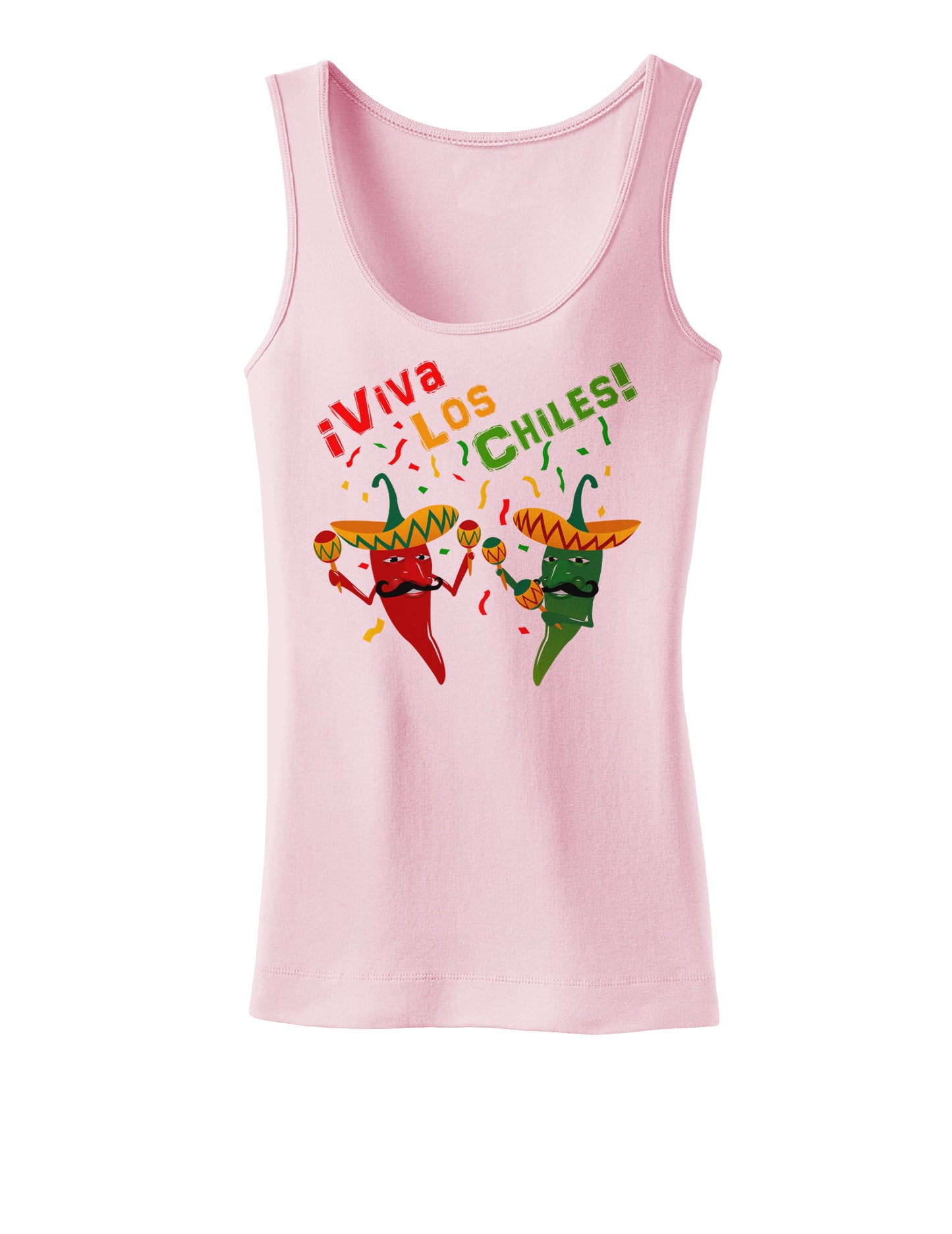 Viva Los Chiles Womens Tank Top-Womens Tank Tops-TooLoud-SoftPink-X-Small-Davson Sales