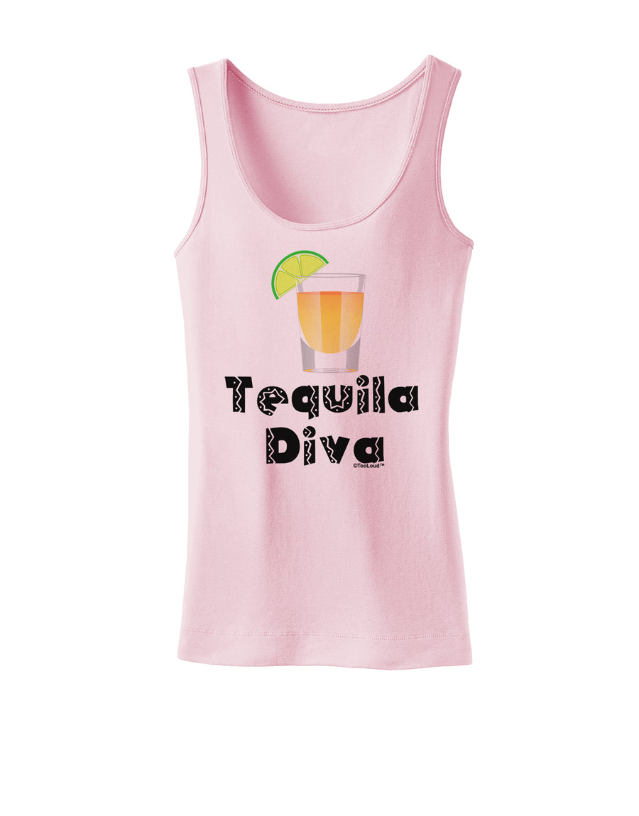 Tequila Diva - Cinco de Mayo Design Womens Tank Top by TooLoud-Womens Tank Tops-TooLoud-White-X-Small-Davson Sales