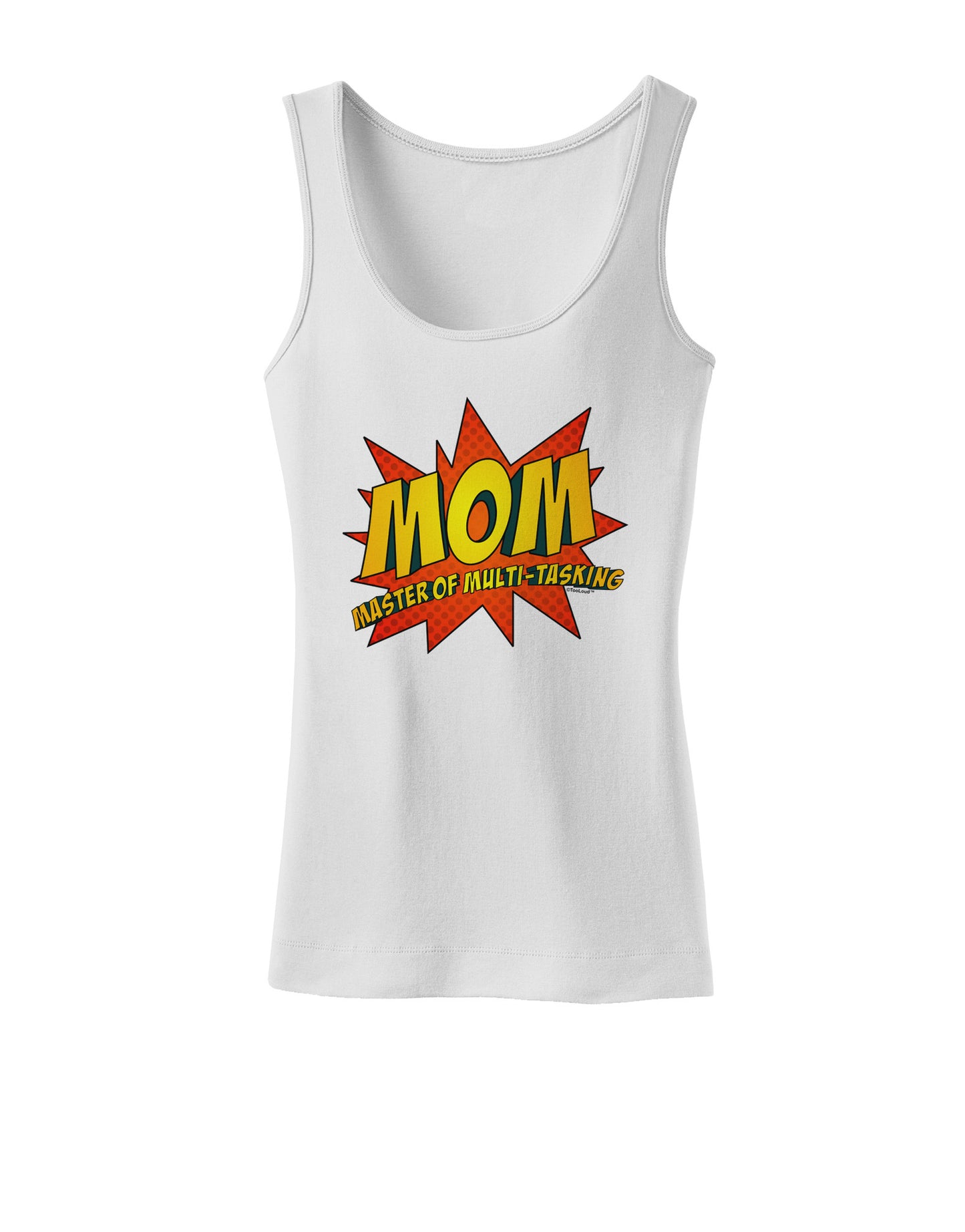 Mom Master Of Multi-tasking Womens Petite Tank Top-TooLoud-White-X-Small-Davson Sales