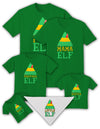Elf Family Christmas Shirts: Green - Adult&#44; Child&#44; Toddler&#44; Infant&#44; Dog by TooLoud-Womens T-Shirt-TooLoud-Mama-Elf-Womens-XS-Davson Sales