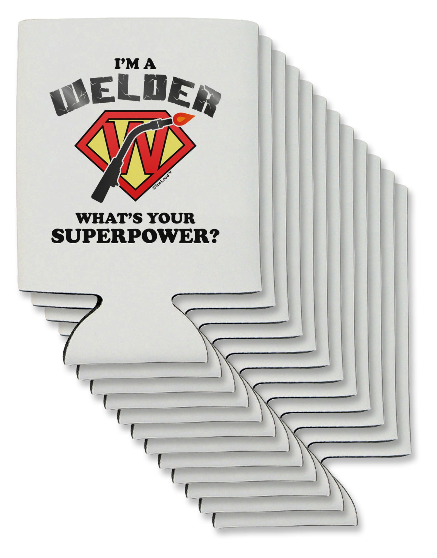 Welder - Superpower Can / Bottle Insulator Coolers-Can Coolie-TooLoud-12-Davson Sales