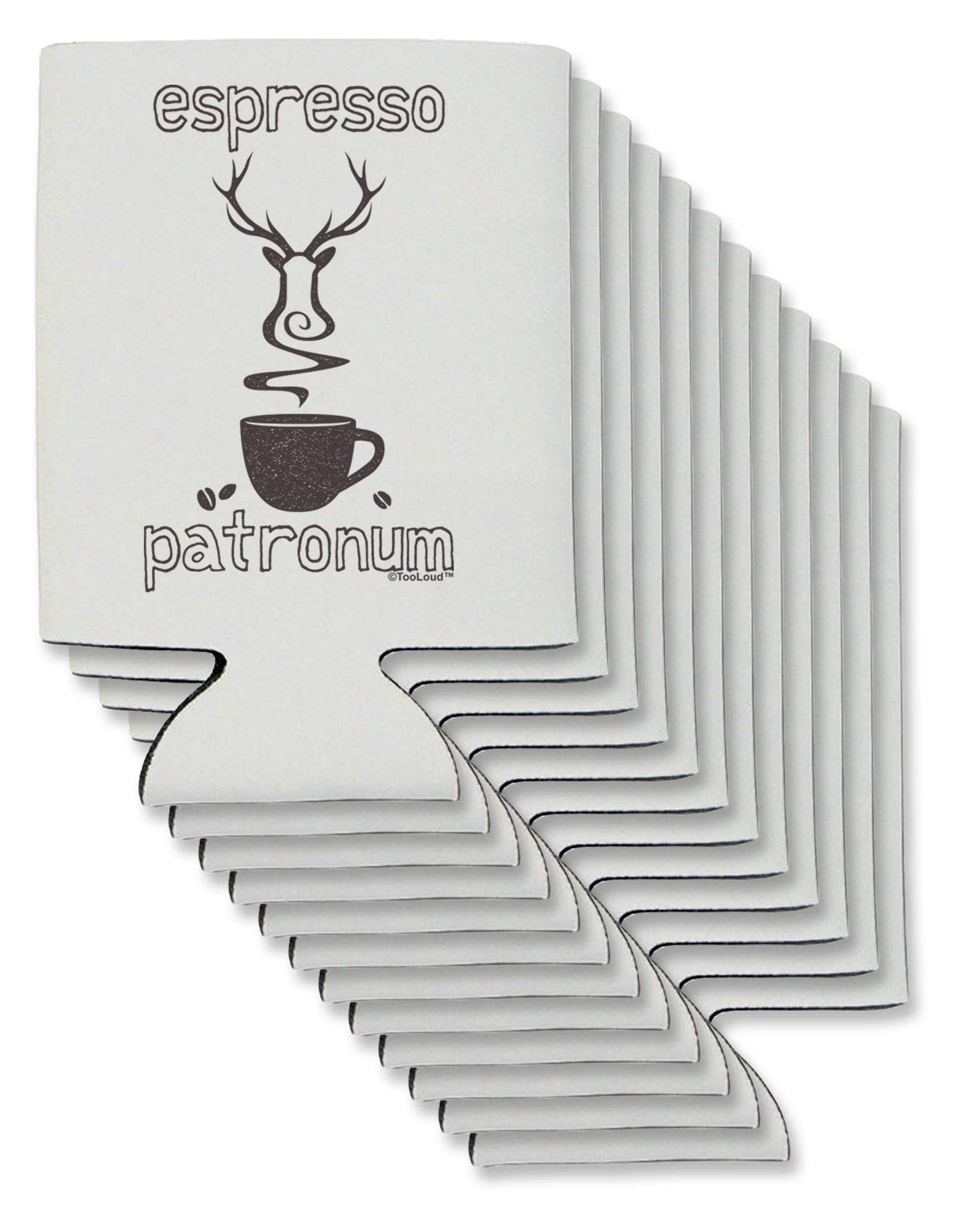 Espresso Patronum Can / Bottle Insulator Coolers-Can Coolie-TooLoud-12-Davson Sales