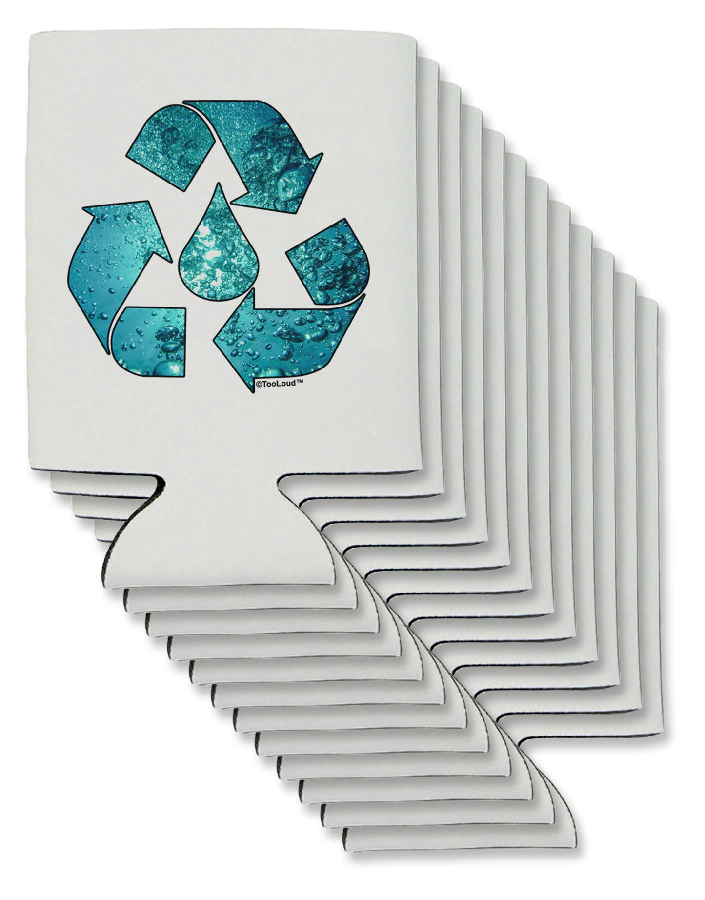 Water Conservation Can / Bottle Insulator Coolers by TooLoud-Can Coolie-TooLoud-12-Davson Sales