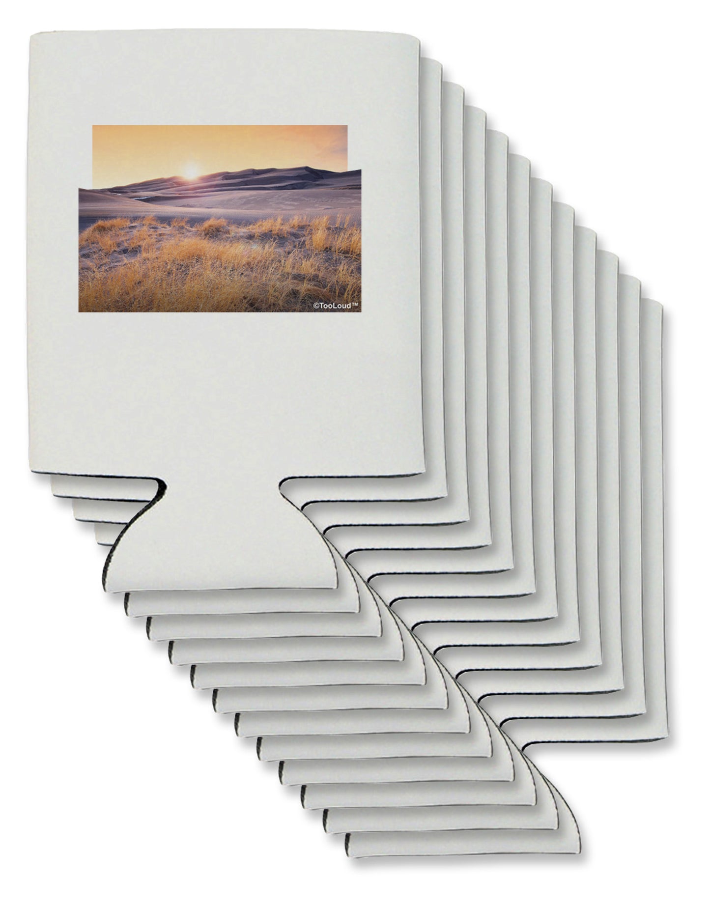 Colorado Sand Dunes Cutout Can / Bottle Insulator Coolers-Can Coolie-TooLoud-12-Davson Sales