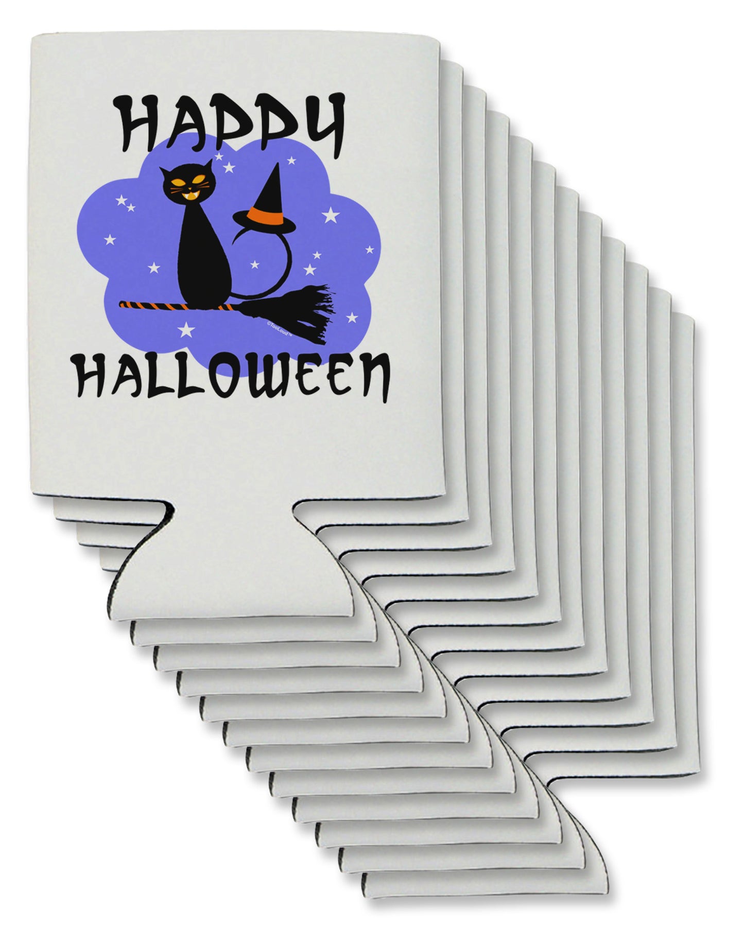 Witch Cat Can / Bottle Insulator Coolers-Can Coolie-TooLoud-12-Davson Sales