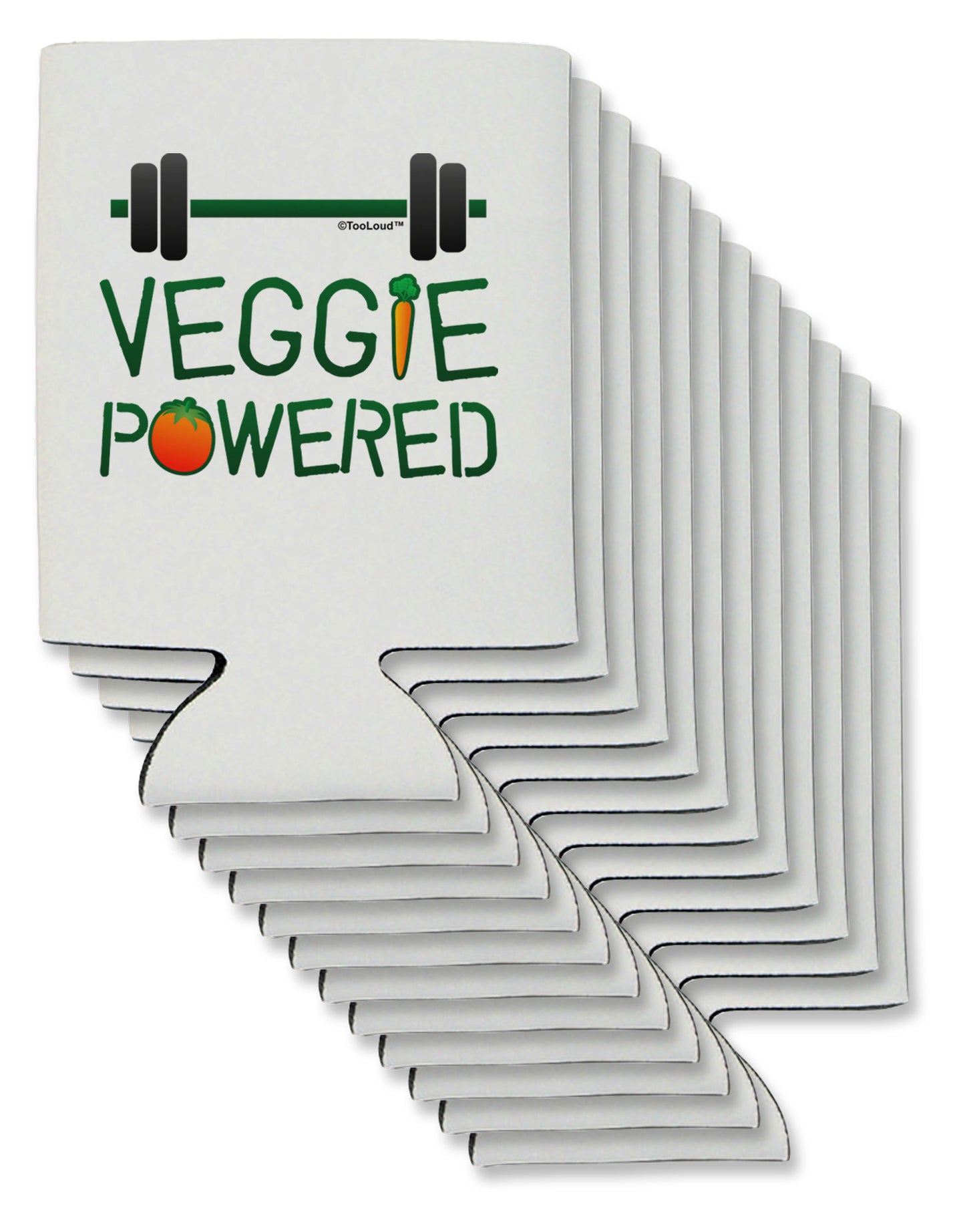 Veggie Powered Can / Bottle Insulator Coolers-Can Coolie-TooLoud-12-Davson Sales