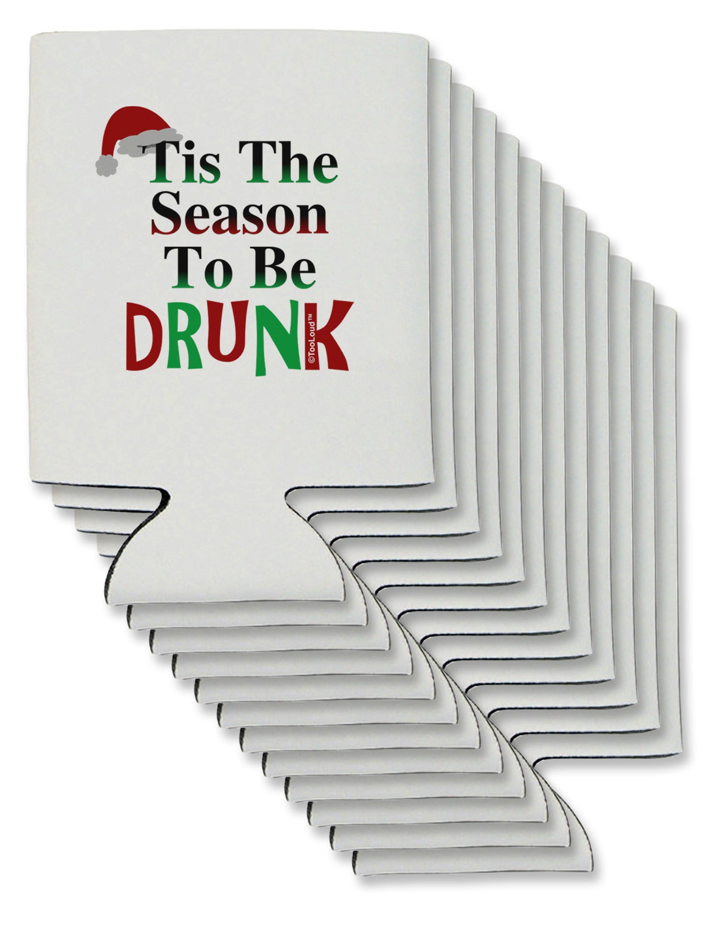 Season To Be Drunk Can / Bottle Insulator Coolers-Can Coolie-TooLoud-12-Davson Sales