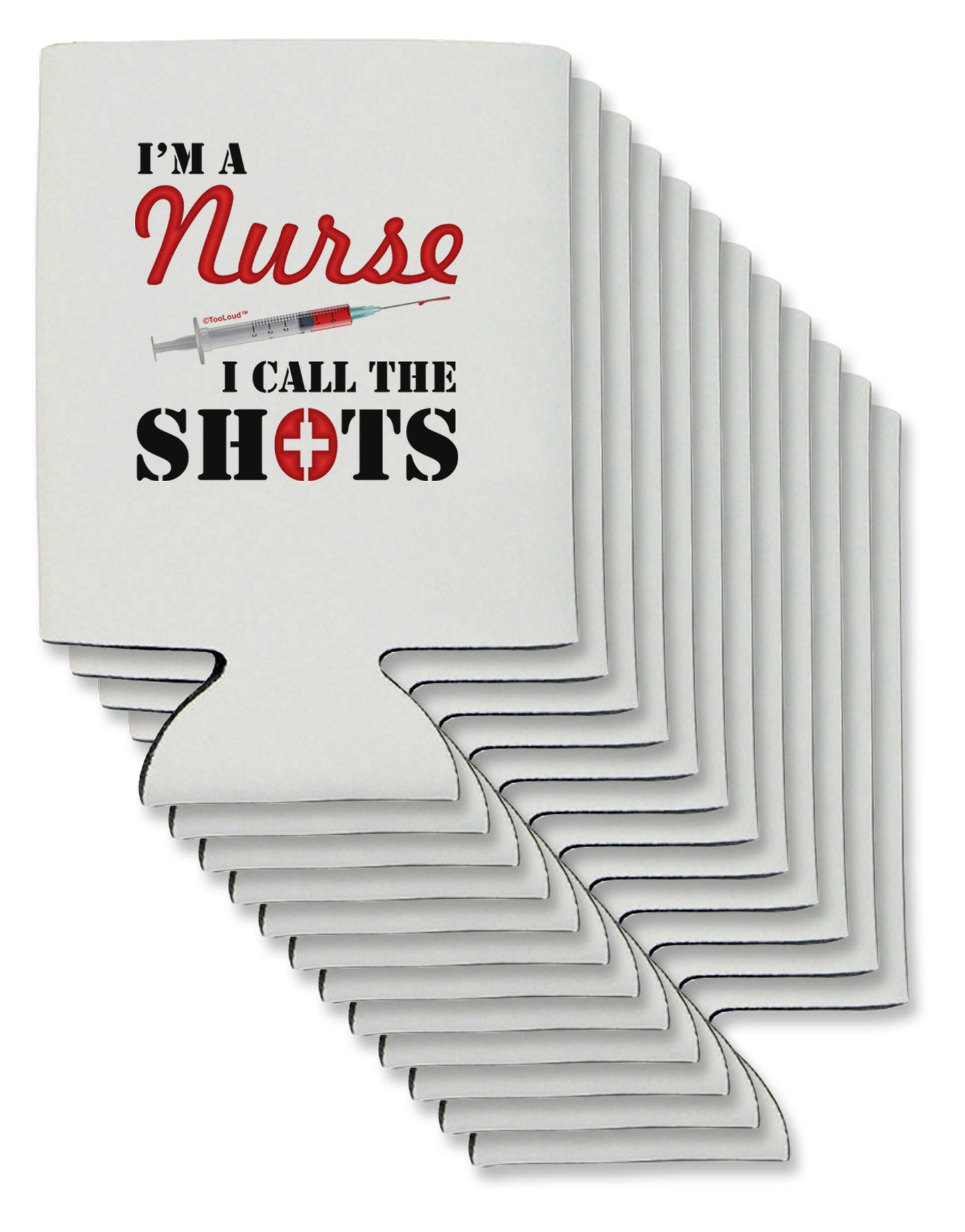 Nurse - Call The Shots Can / Bottle Insulator Coolers-Can Coolie-TooLoud-12-Davson Sales