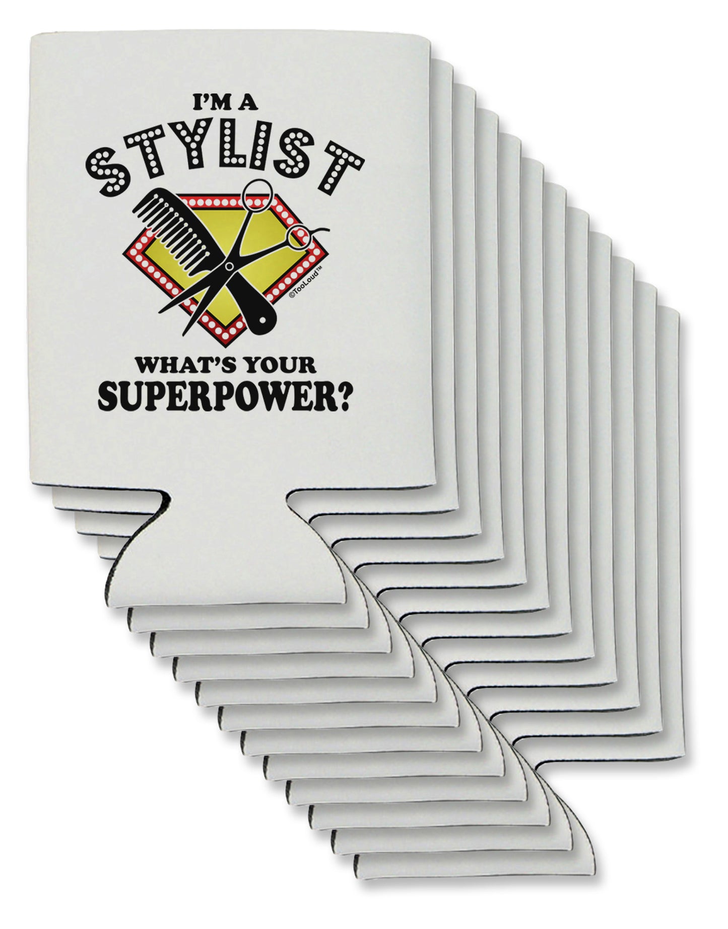 Stylist - Superpower Can / Bottle Insulator Coolers-Can Coolie-TooLoud-12-Davson Sales
