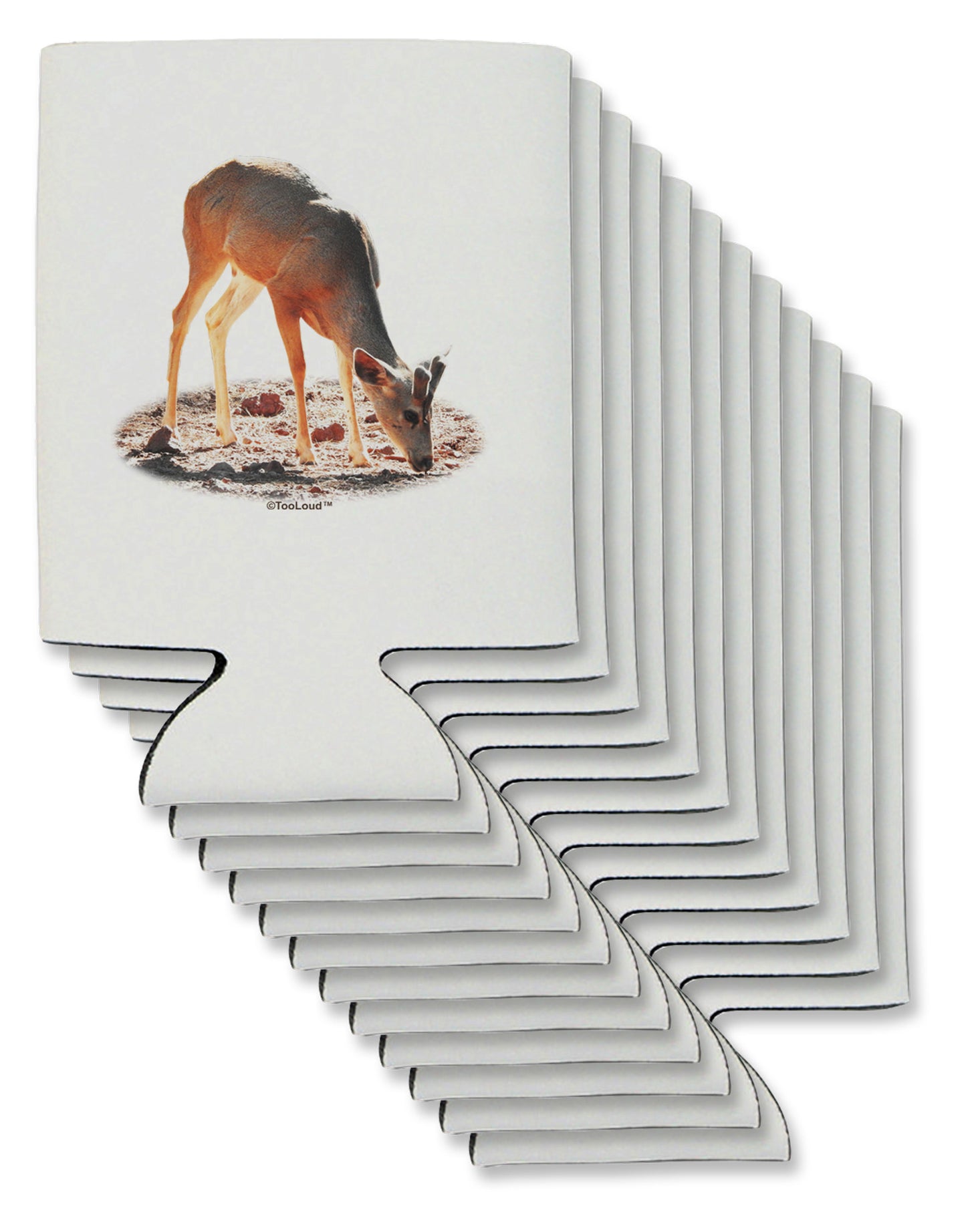 Little Buck Cutout Can / Bottle Insulator Coolers-Can Coolie-TooLoud-12-Davson Sales