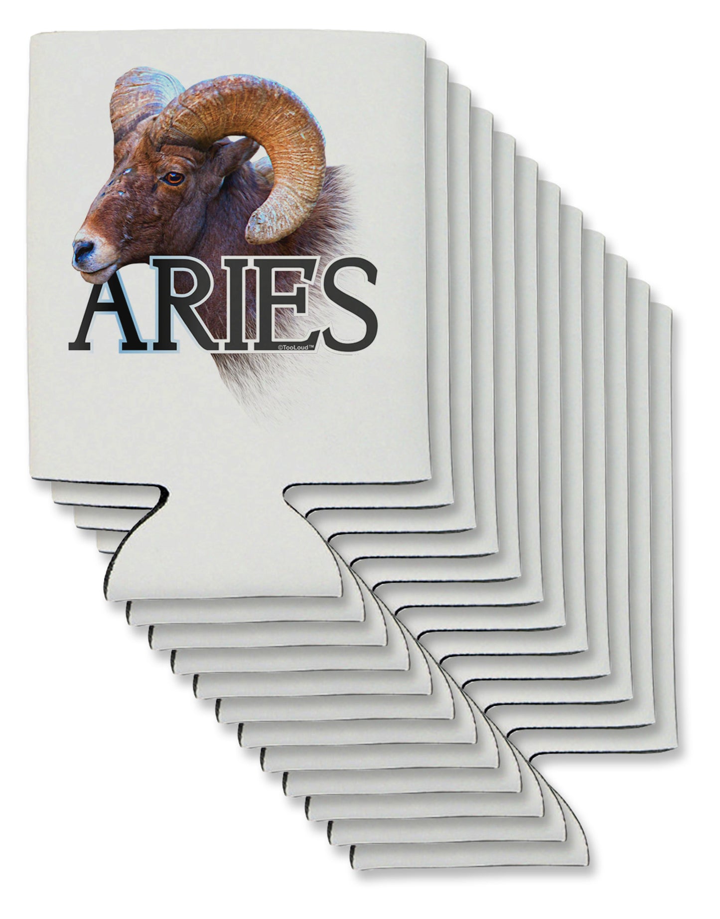 Majestic Aries Picture Can / Bottle Insulator Coolers-Can Coolie-TooLoud-12-Davson Sales
