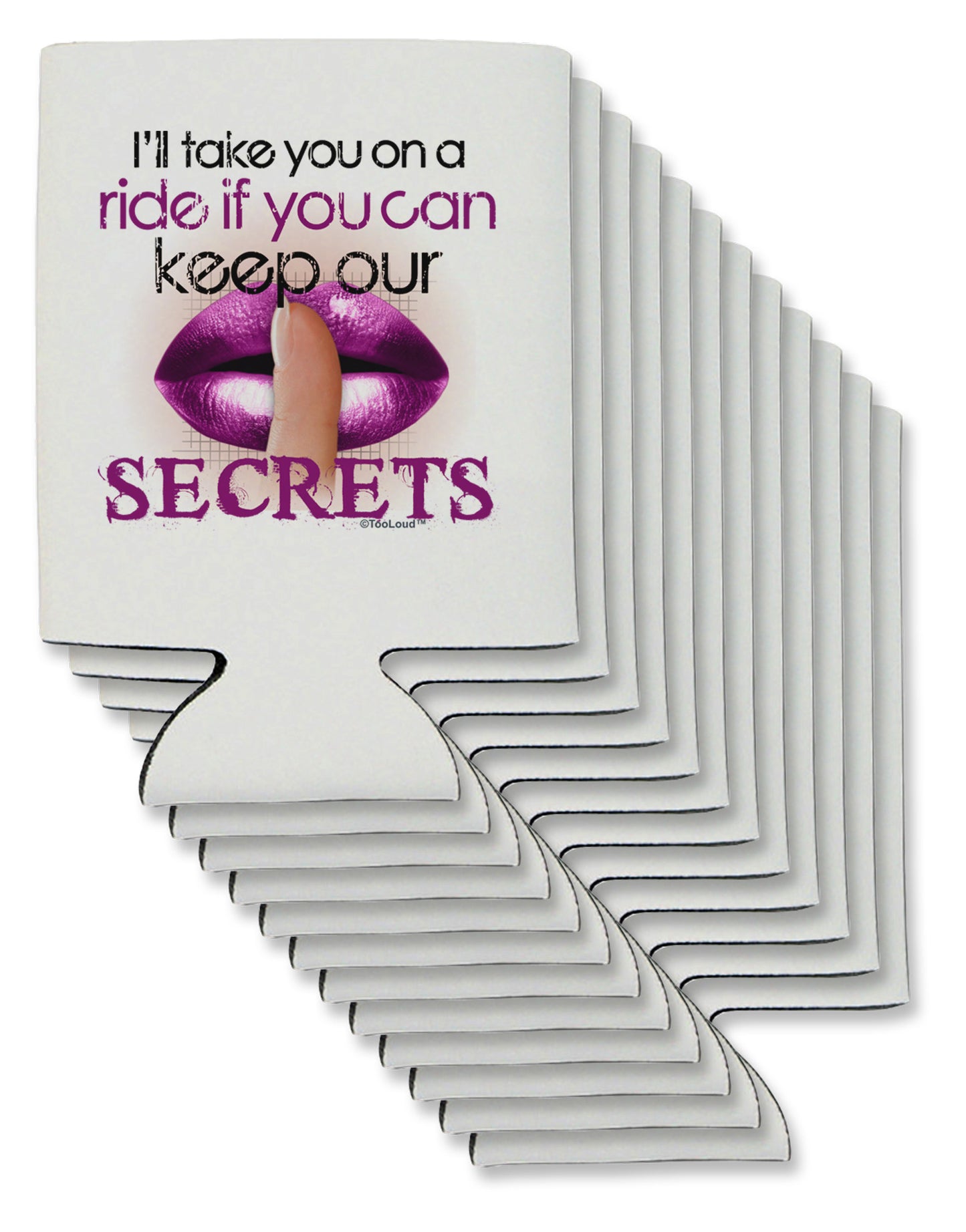 If You Can Keep Our Secrets Can / Bottle Insulator Coolers-Can Coolie-TooLoud-12-Davson Sales