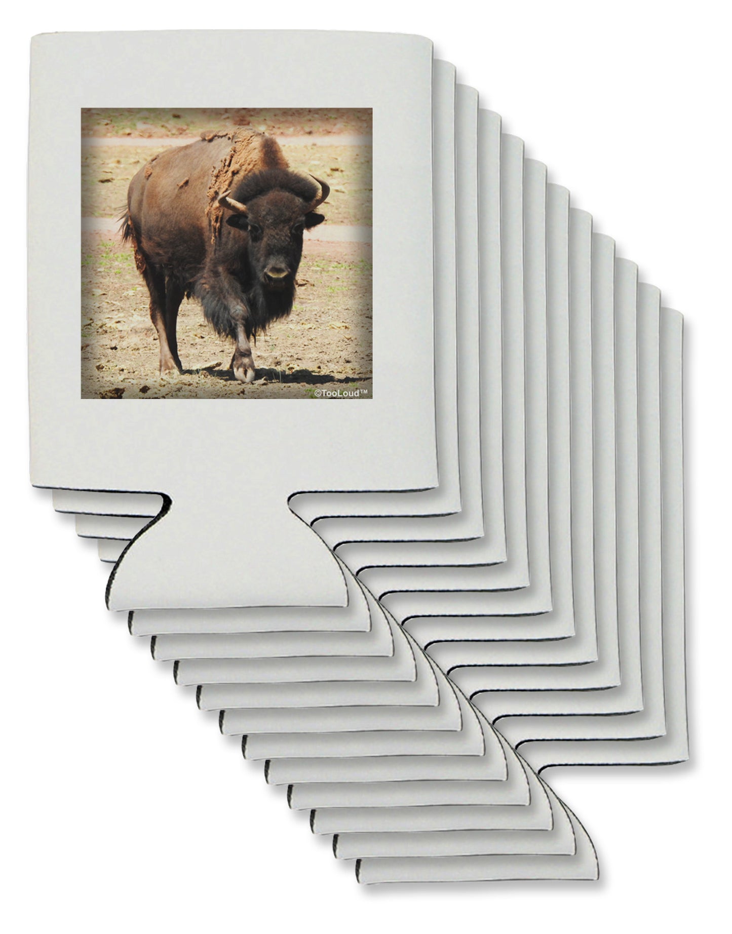 Strong Bison Can / Bottle Insulator Coolers-Can Coolie-TooLoud-12-Davson Sales