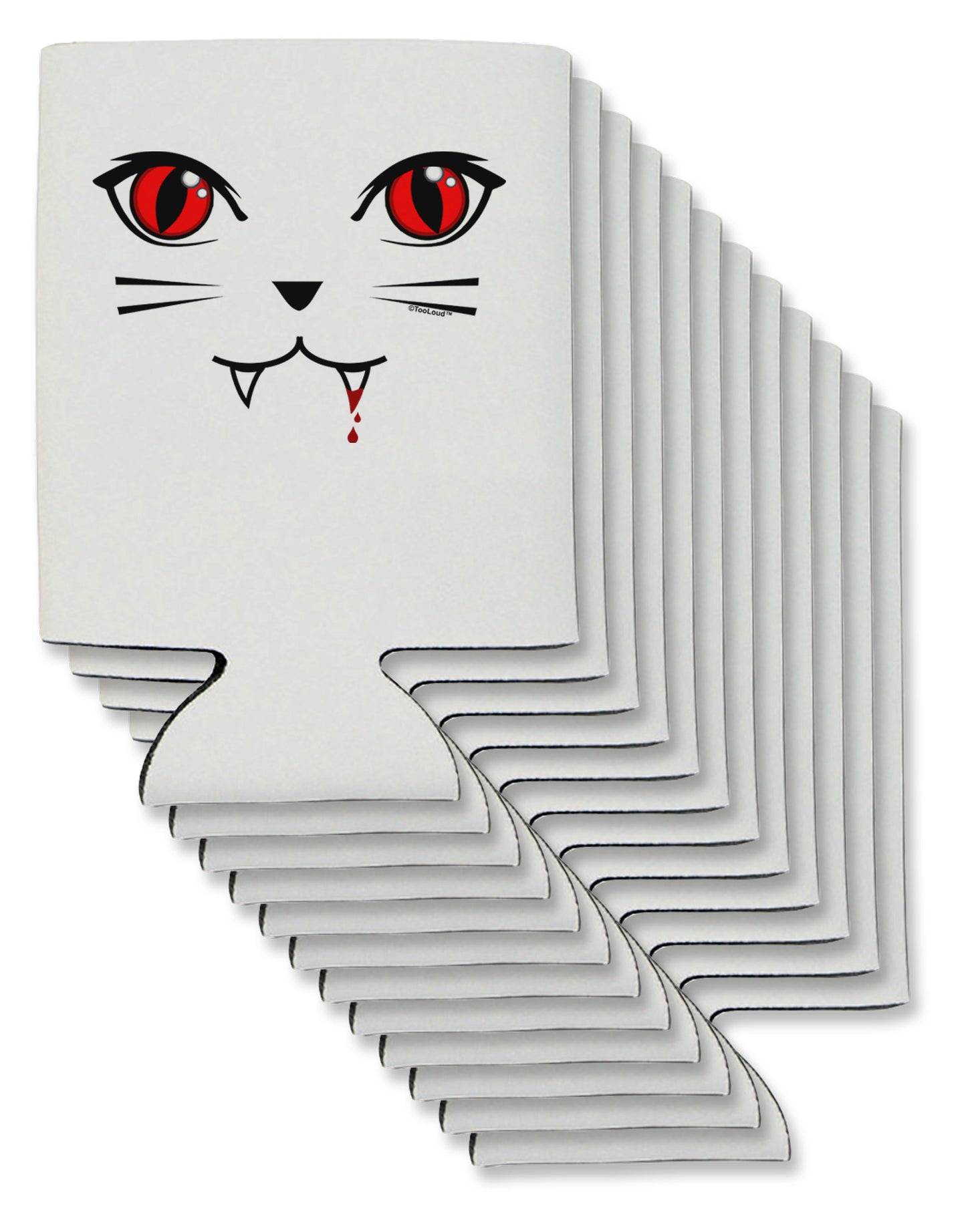 Vamp Kitty Can / Bottle Insulator Coolers-Can Coolie-TooLoud-12-Davson Sales