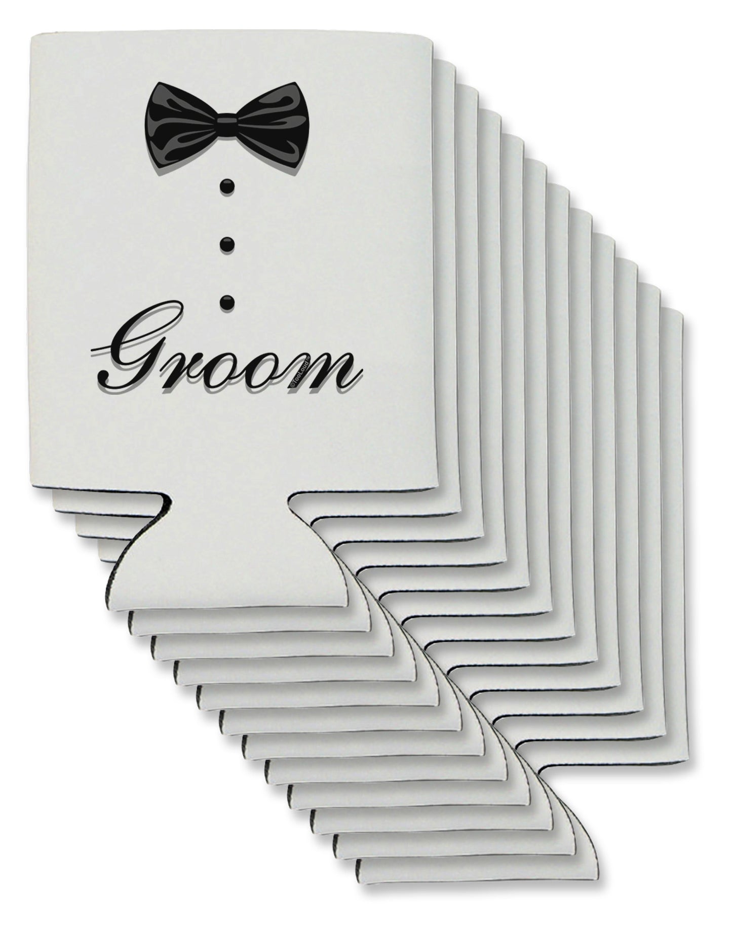 Tuxedo - Groom Can / Bottle Insulator Coolers-Can Coolie-TooLoud-12-Davson Sales