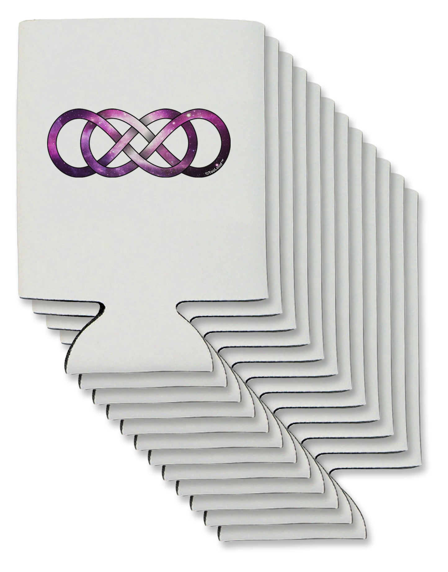 Double Ininifty Galaxy Can / Bottle Insulator Coolers-Can Coolie-TooLoud-12-Davson Sales