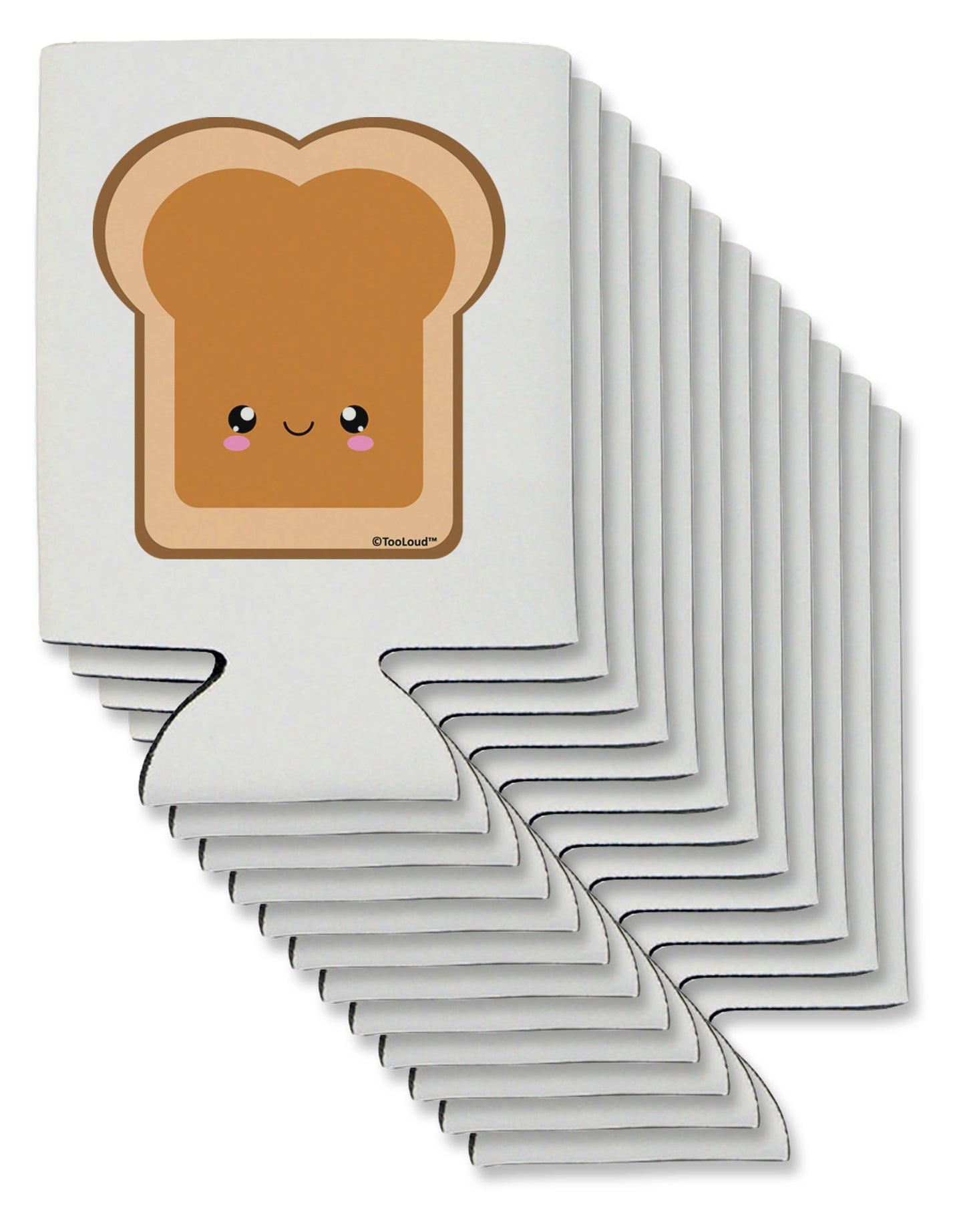 Cute Matching Design - PB and J - Peanut Butter Can / Bottle Insulator Coolers by TooLoud-Can Coolie-TooLoud-12-Davson Sales