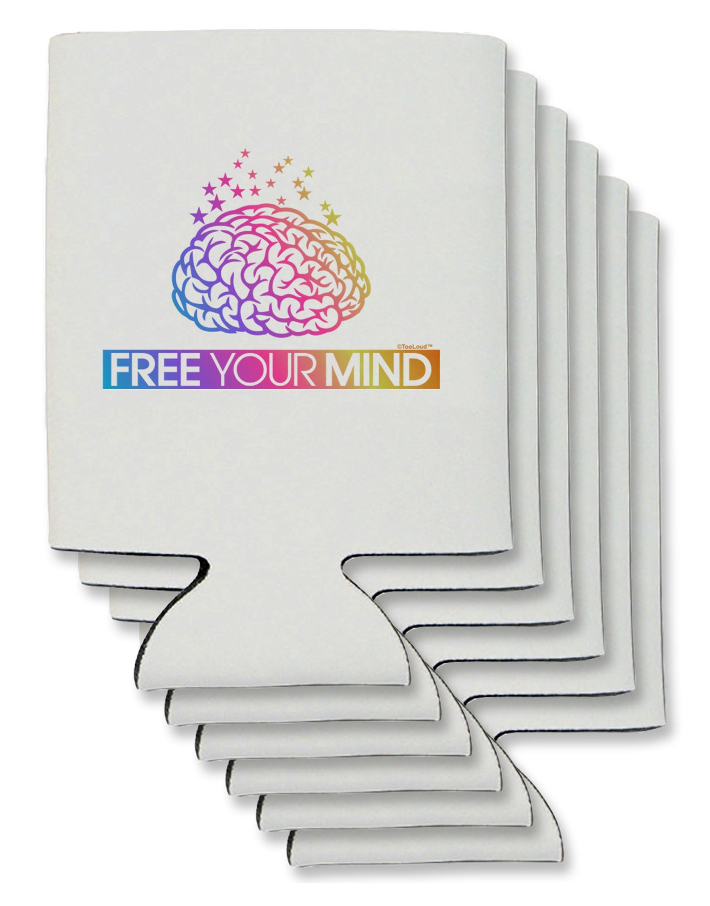 Free Your Mind Can / Bottle Insulator Coolers-Can Coolie-TooLoud-6-Davson Sales