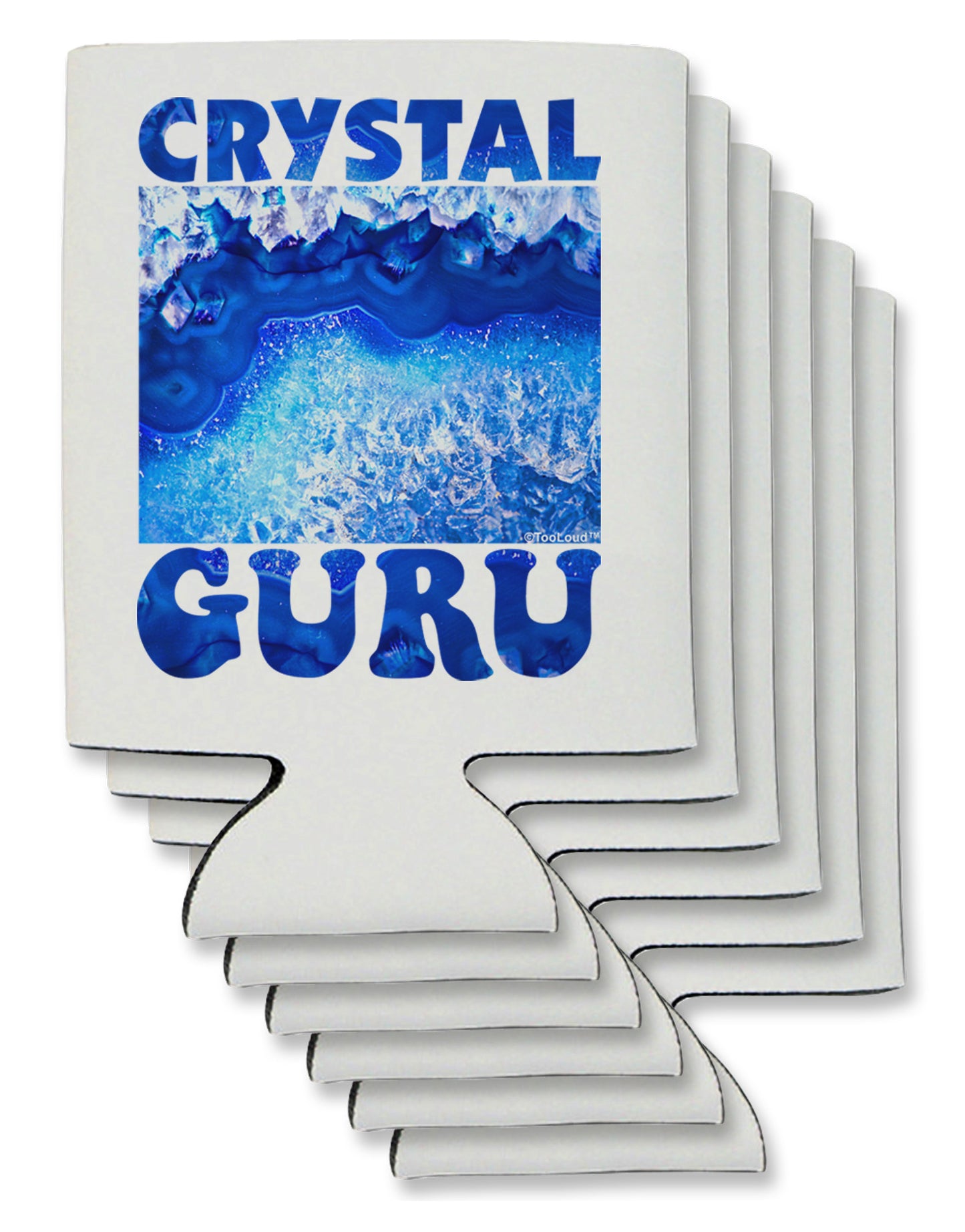 Crystal Guru Can / Bottle Insulator Coolers-Can Coolie-TooLoud-6-Davson Sales