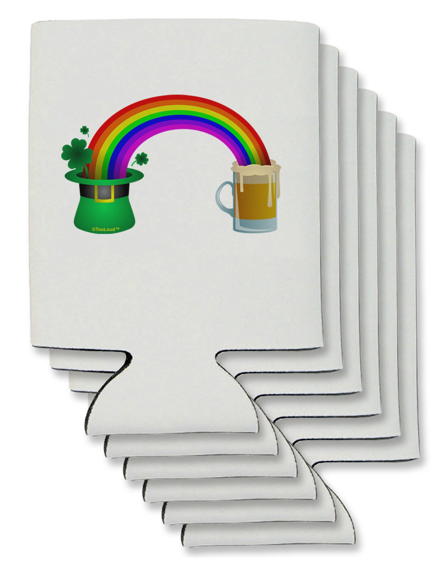 End Of The Rainbow - Beer Can / Bottle Insulator Coolers-Can Coolie-TooLoud-6-Davson Sales